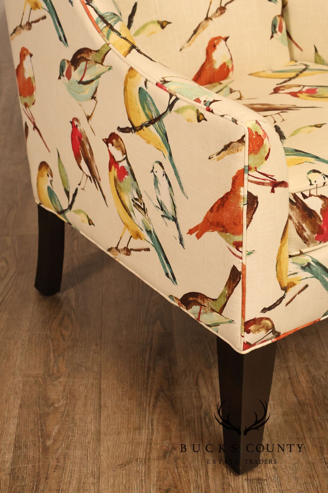 Ethan Allen Modern Upholstered Accent Chair