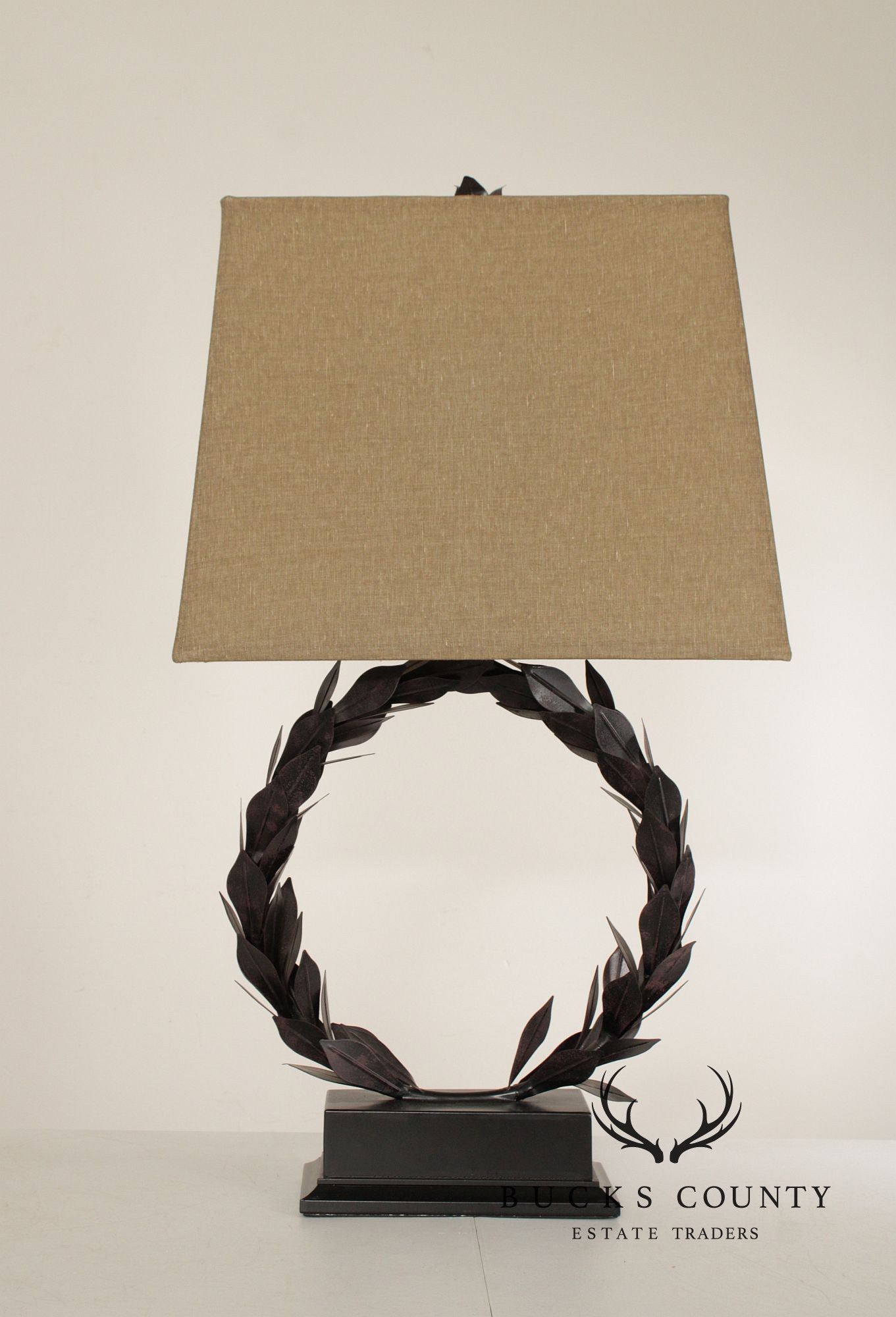 Barbara Cosgrove Laurel Wreath Table Lamp