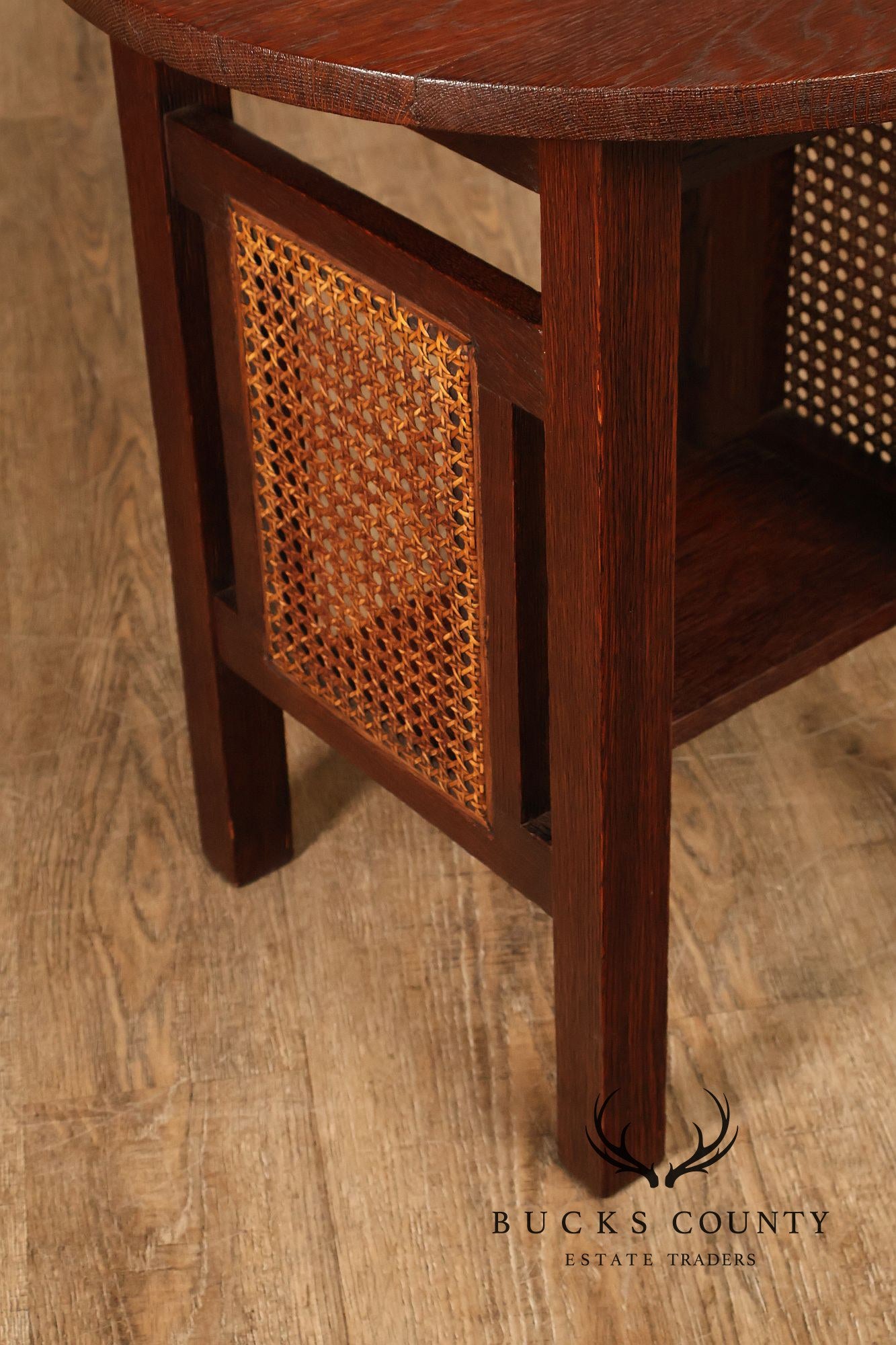 Stickley Brothers Arts And Crafts Oak Side Table