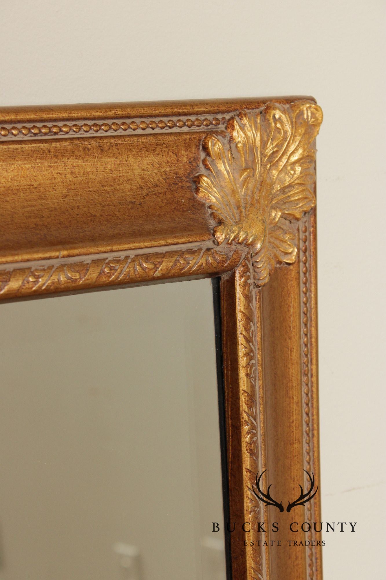 Neoclassical Style Giltwood Acanthus Leaf Wall Mirror