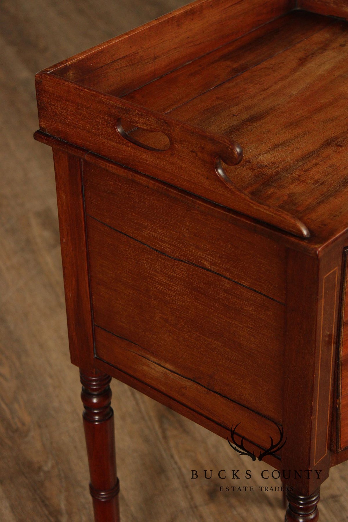 Vintage Georgian Style Mahogany Pot Cupboard