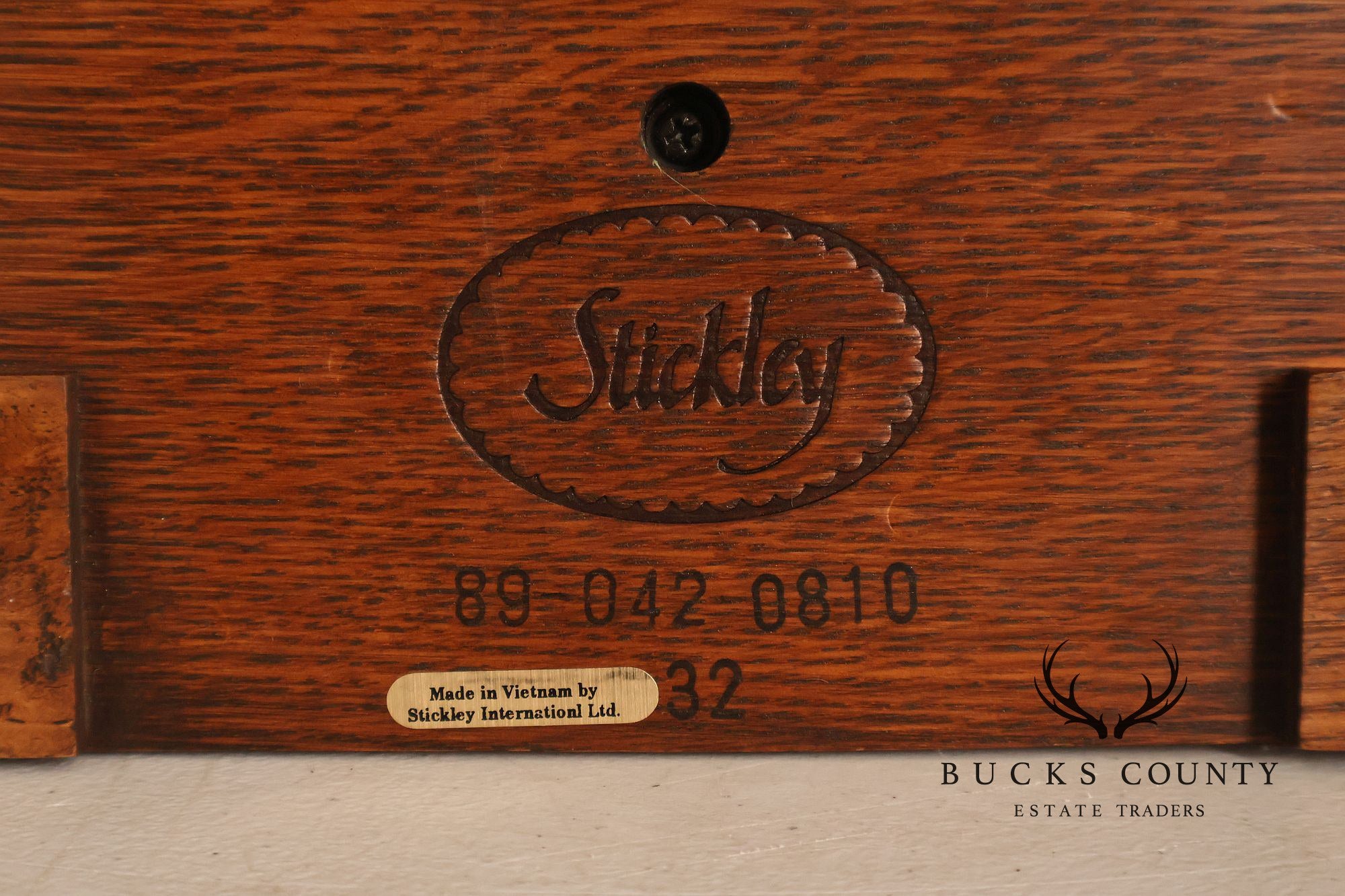 Stickley Mission Collection Oak Ellis Table Lamp