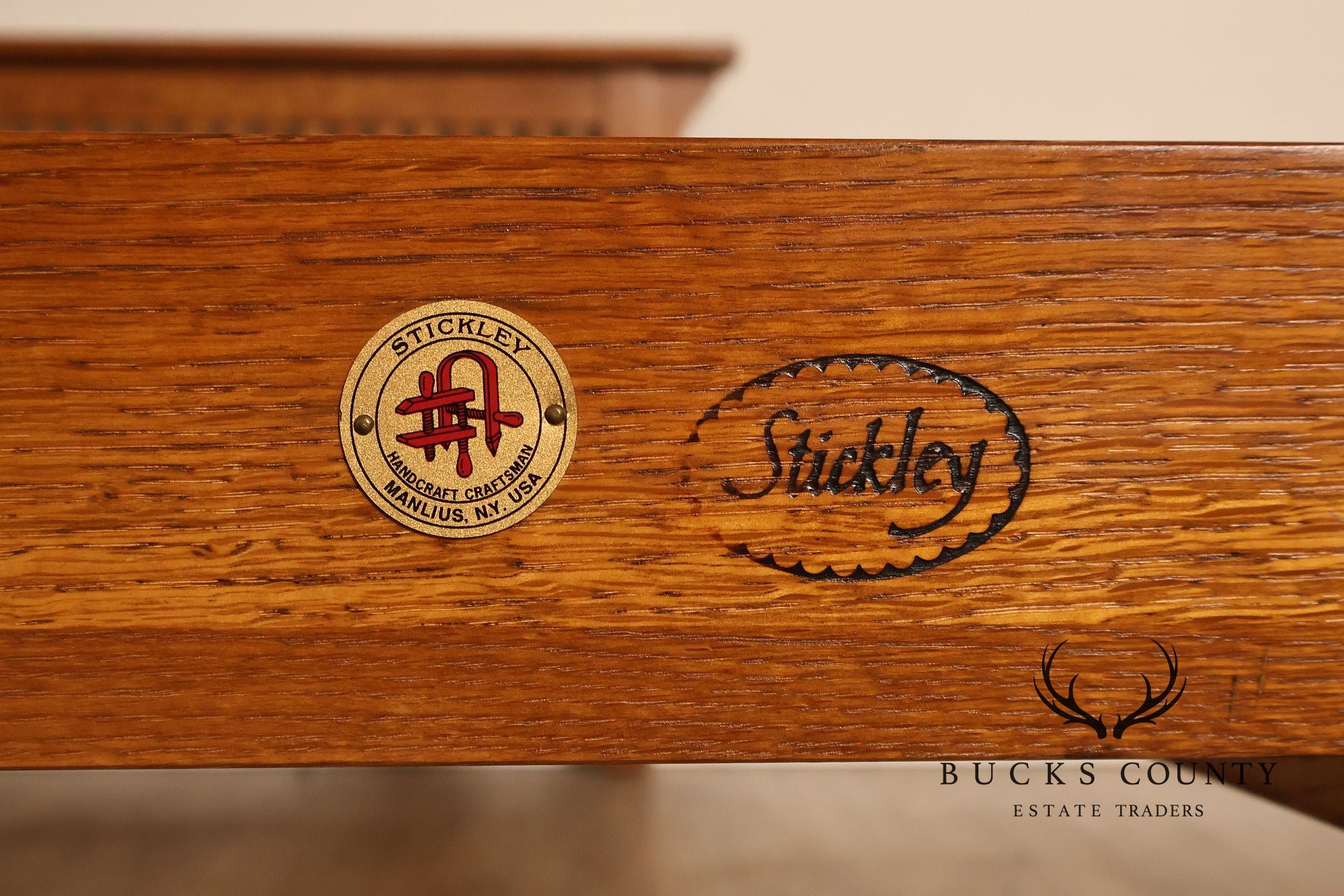 Stickley Mission Collection King Size Spindle Bed