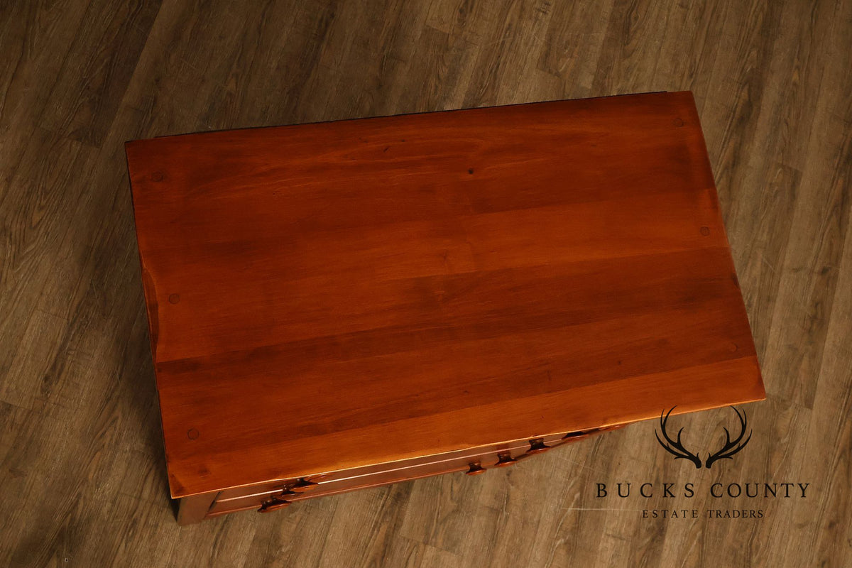 Traditional Cherry Five Drawer Tall Chest Of Drawers
