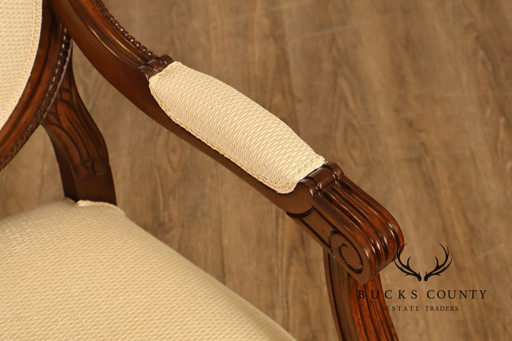 Louis XVI Style Set Of 16 Oval Back Dining Chairs