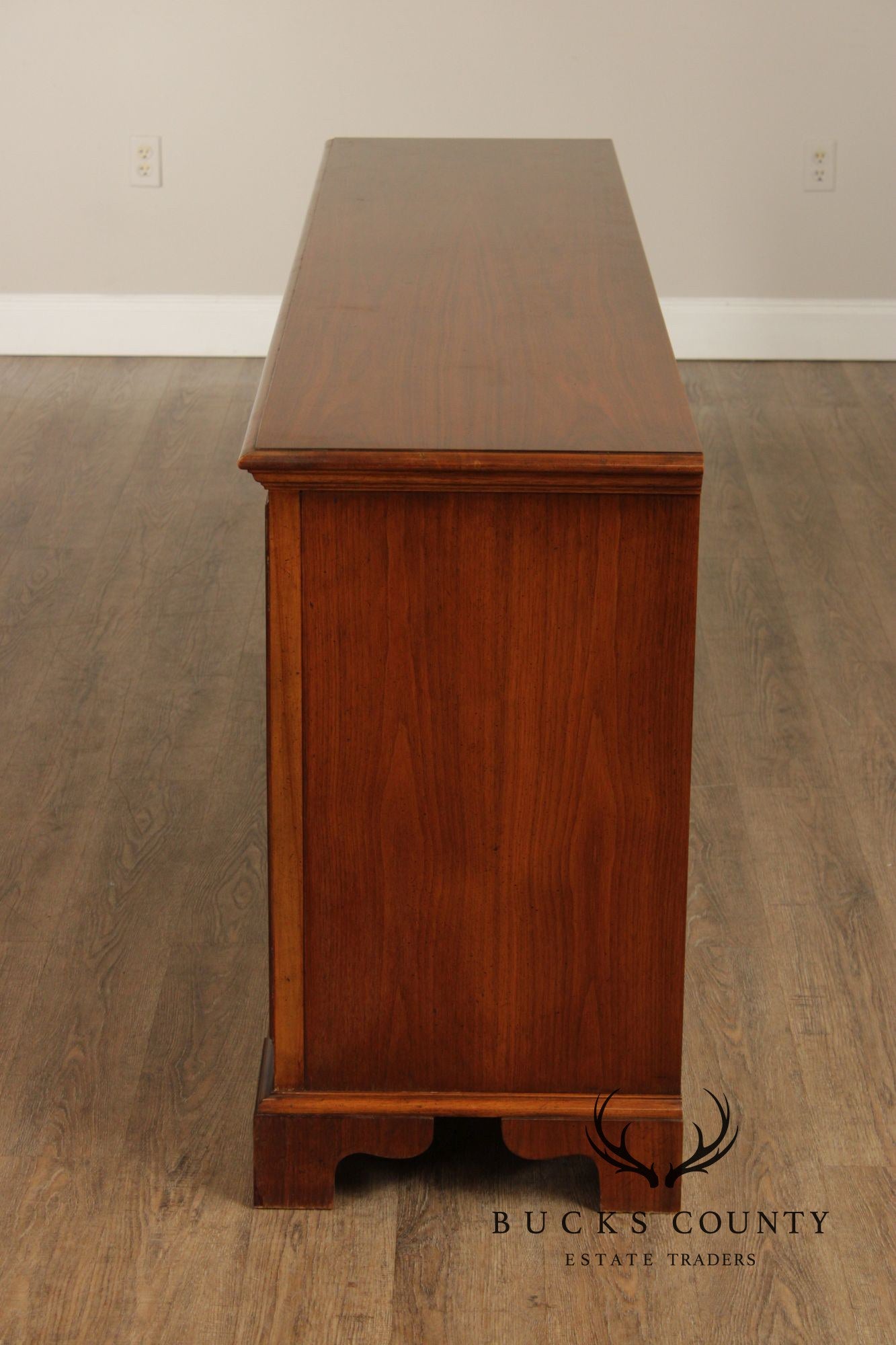 Baker Milling Road Georgian Style Walnut Buffet Sideboard
