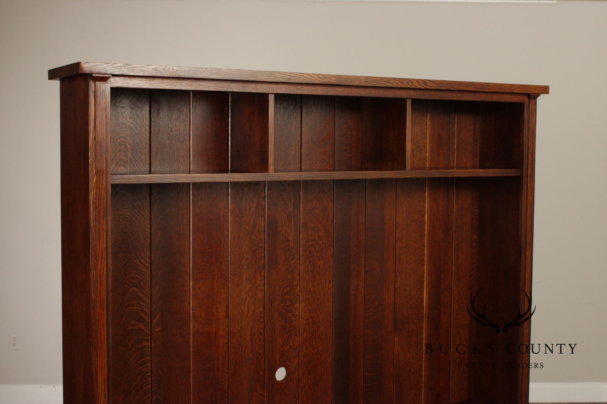 Stickley Mission Collection Oak Media Console