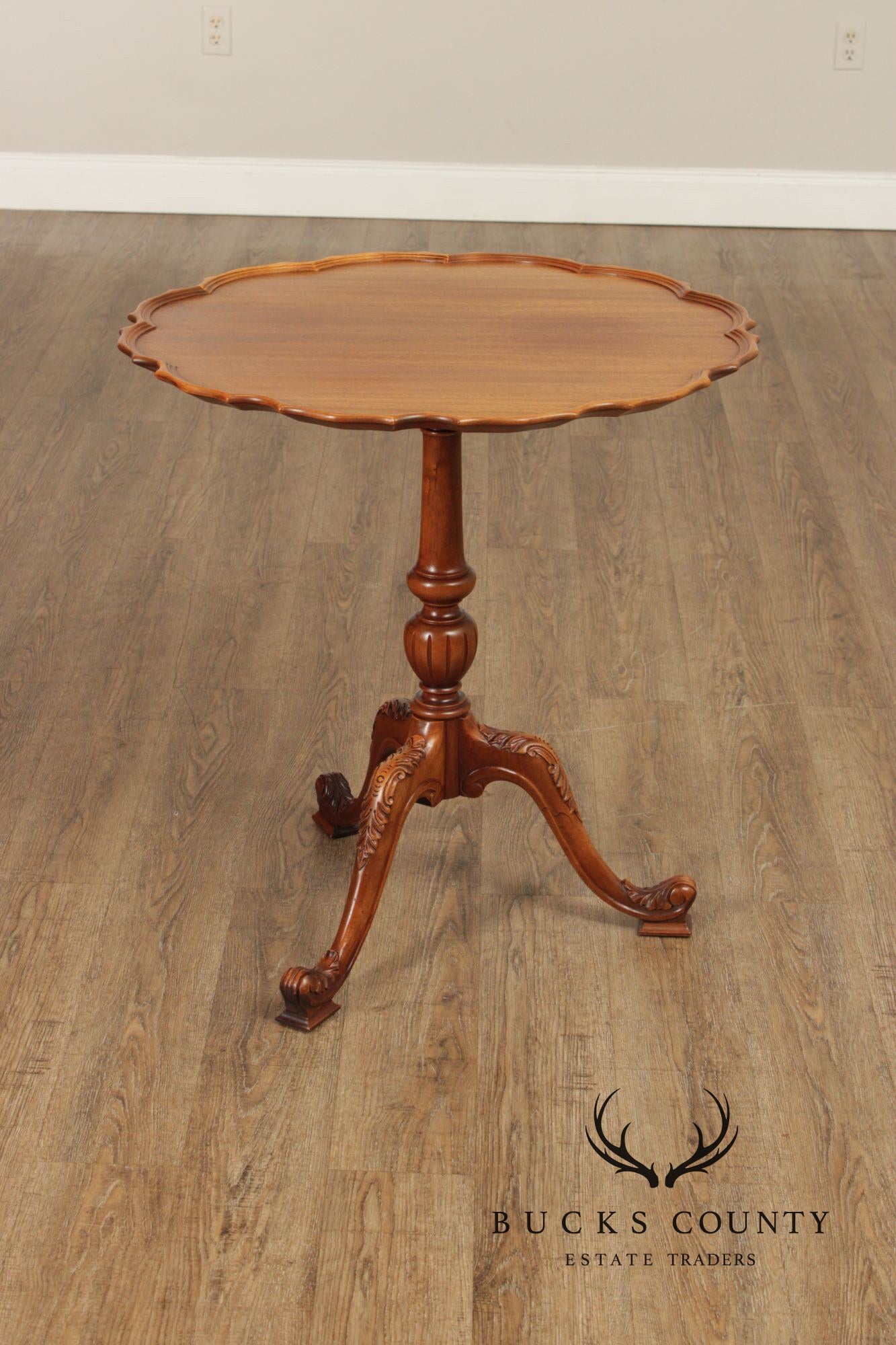 Georgian Style Mahogany Tilt Top Table