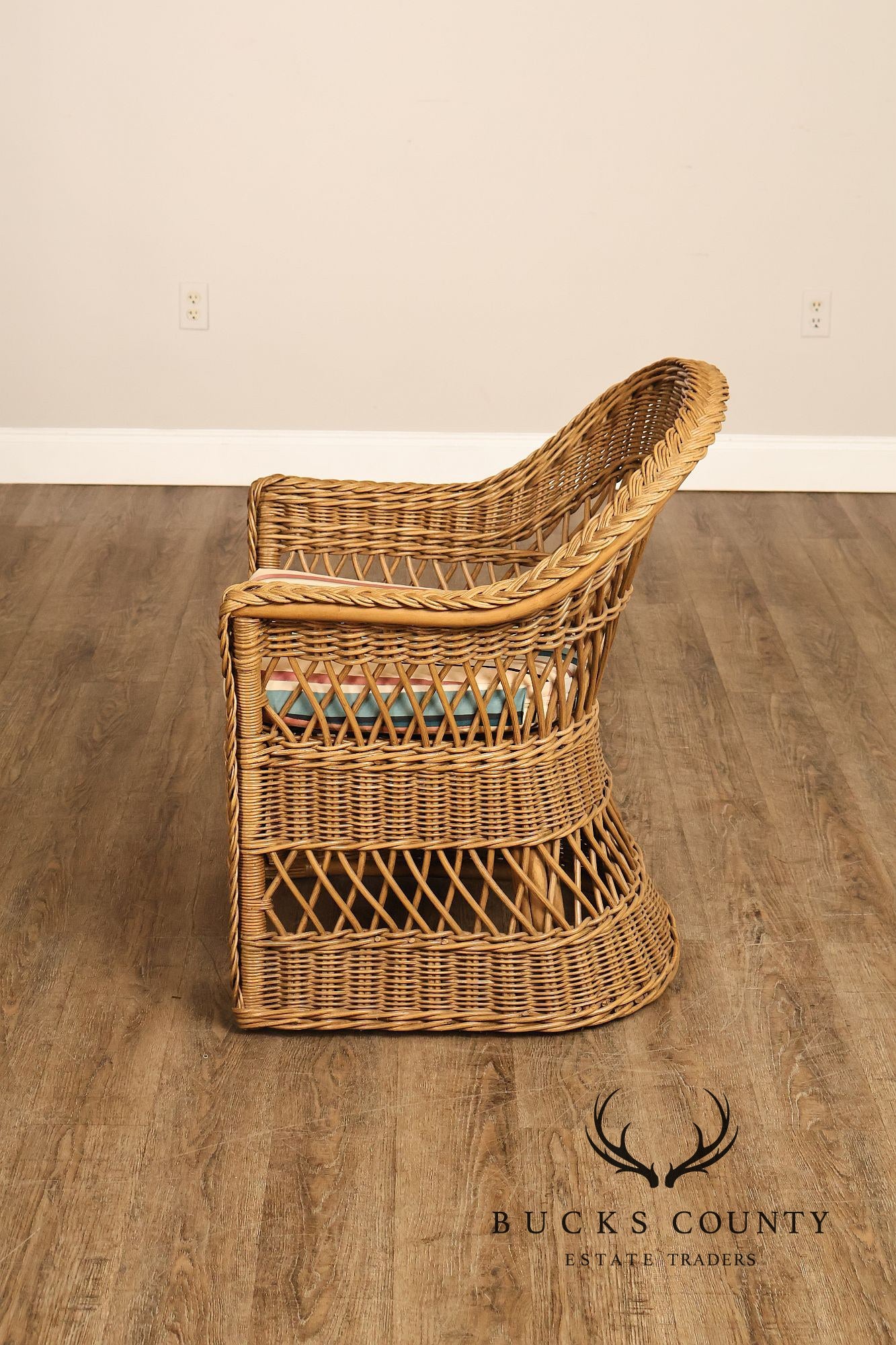 Henry Link Wicker Lounge Chair