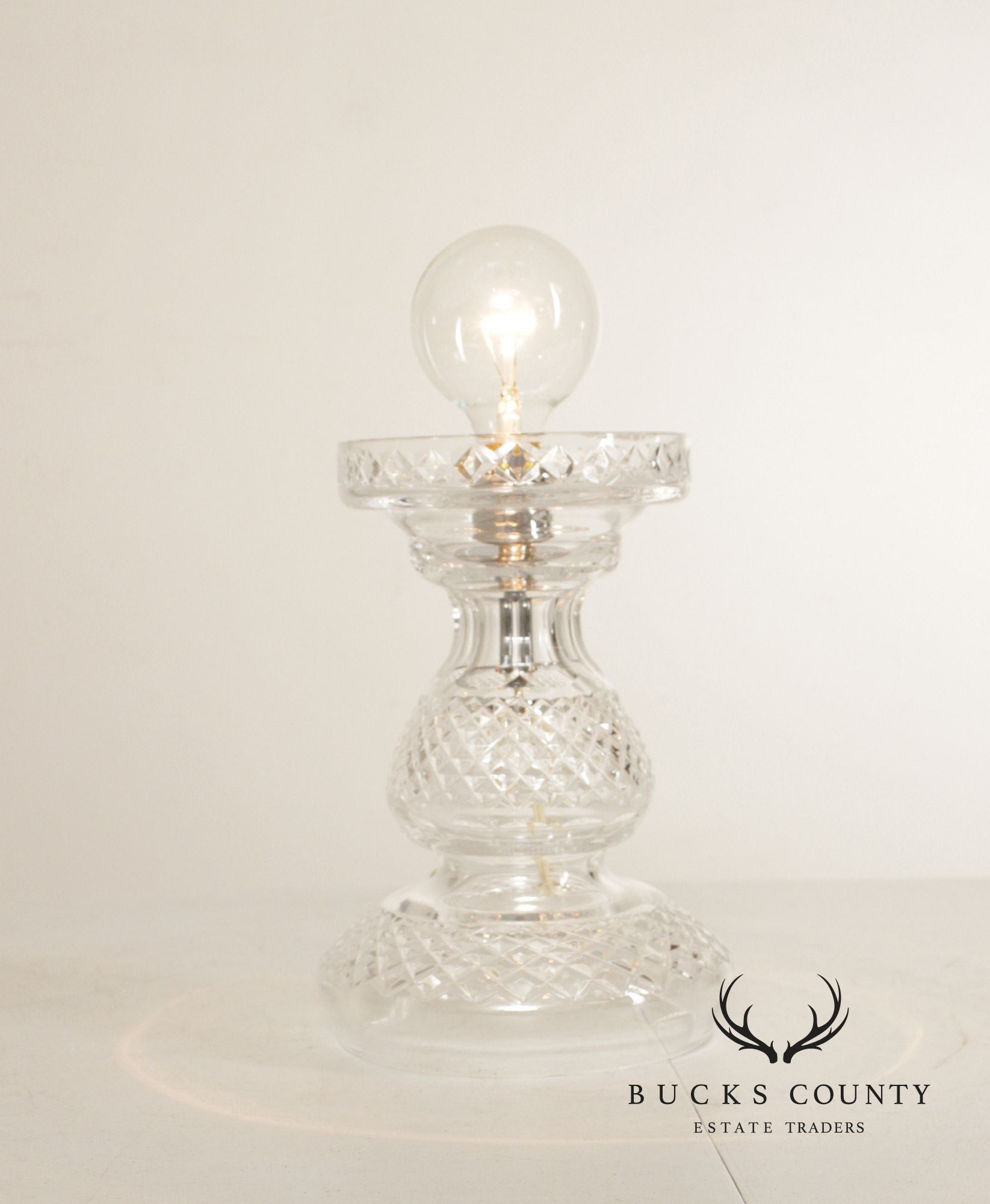 Waterford Crystal Hurricane Table Lamp