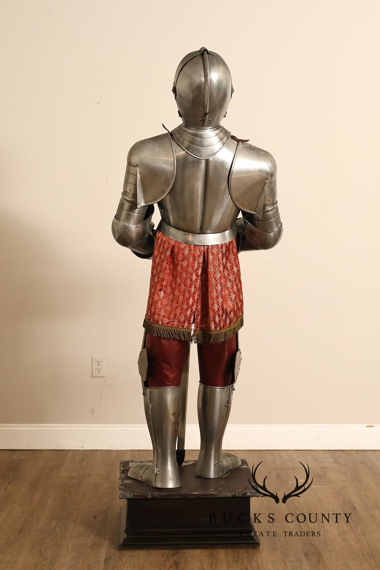 Marto Toledo Spanish Engraved Full Suit of Armor with Sword
