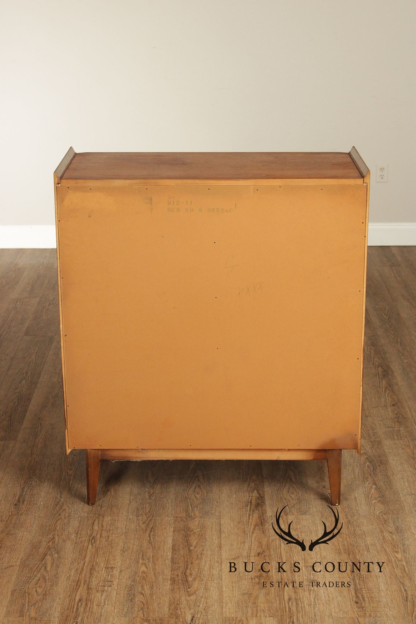 Lane 'First Edition' Mid Century Modern Walnut Tall Chest