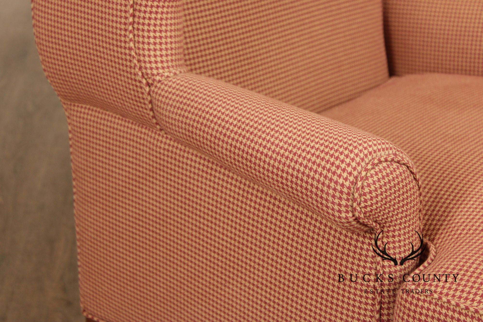 Kittinger Williamsburg Adaptation Pair of Mahogany Wing Chairs