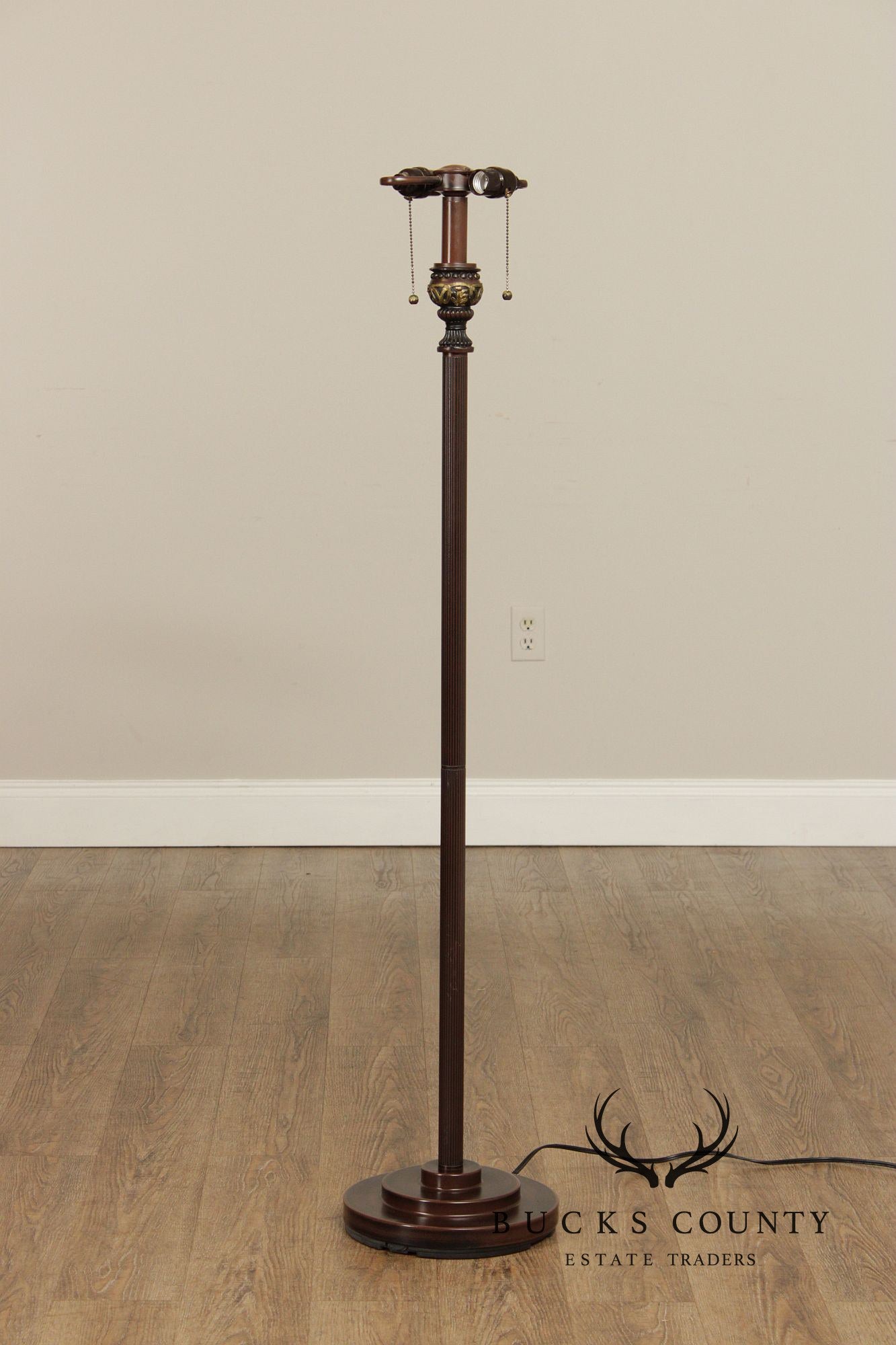 Arts and Crafts Style Pair of Floor Lamps