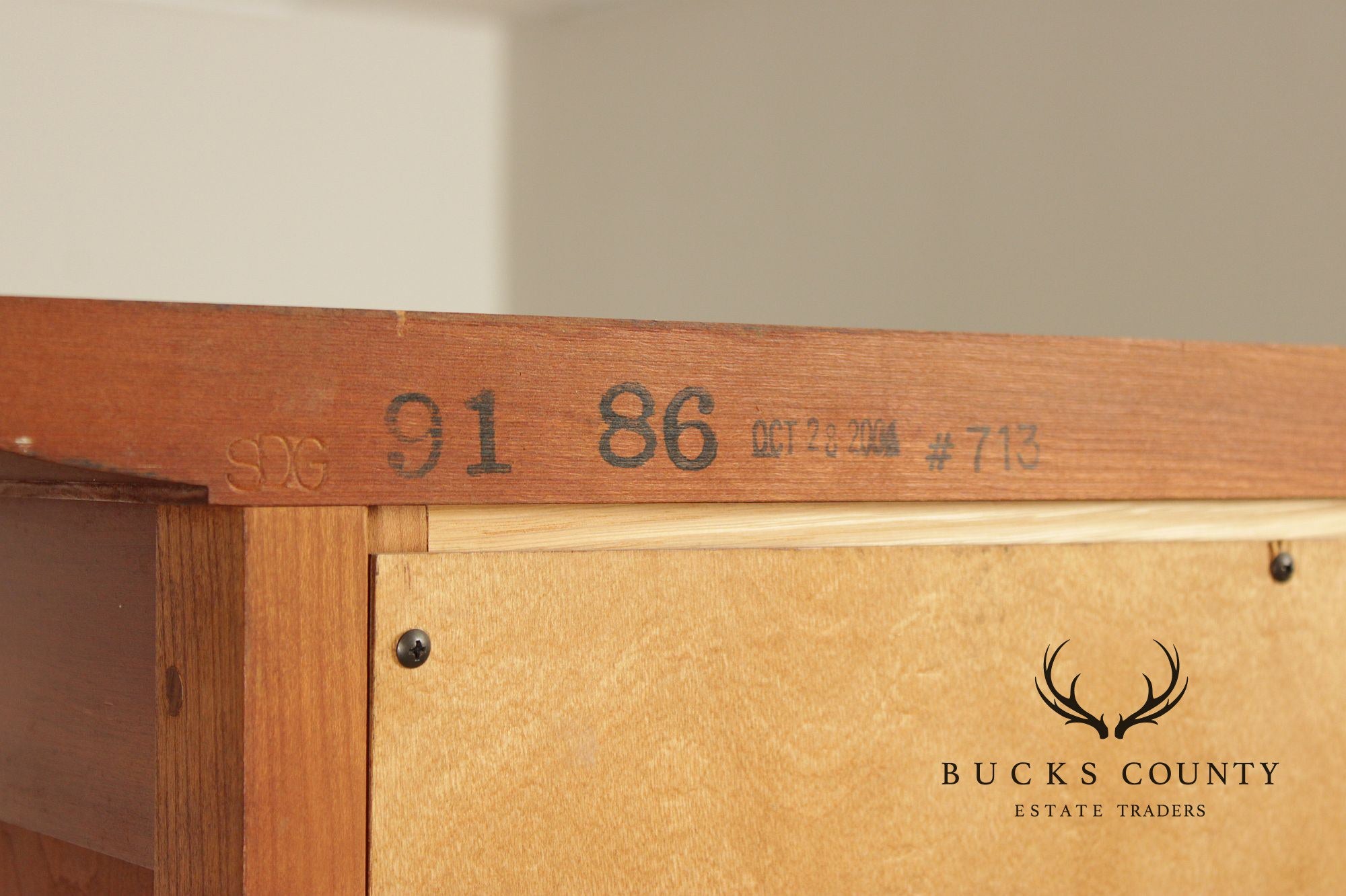 Stickley Mission Collection Cherry Tall Case Clock