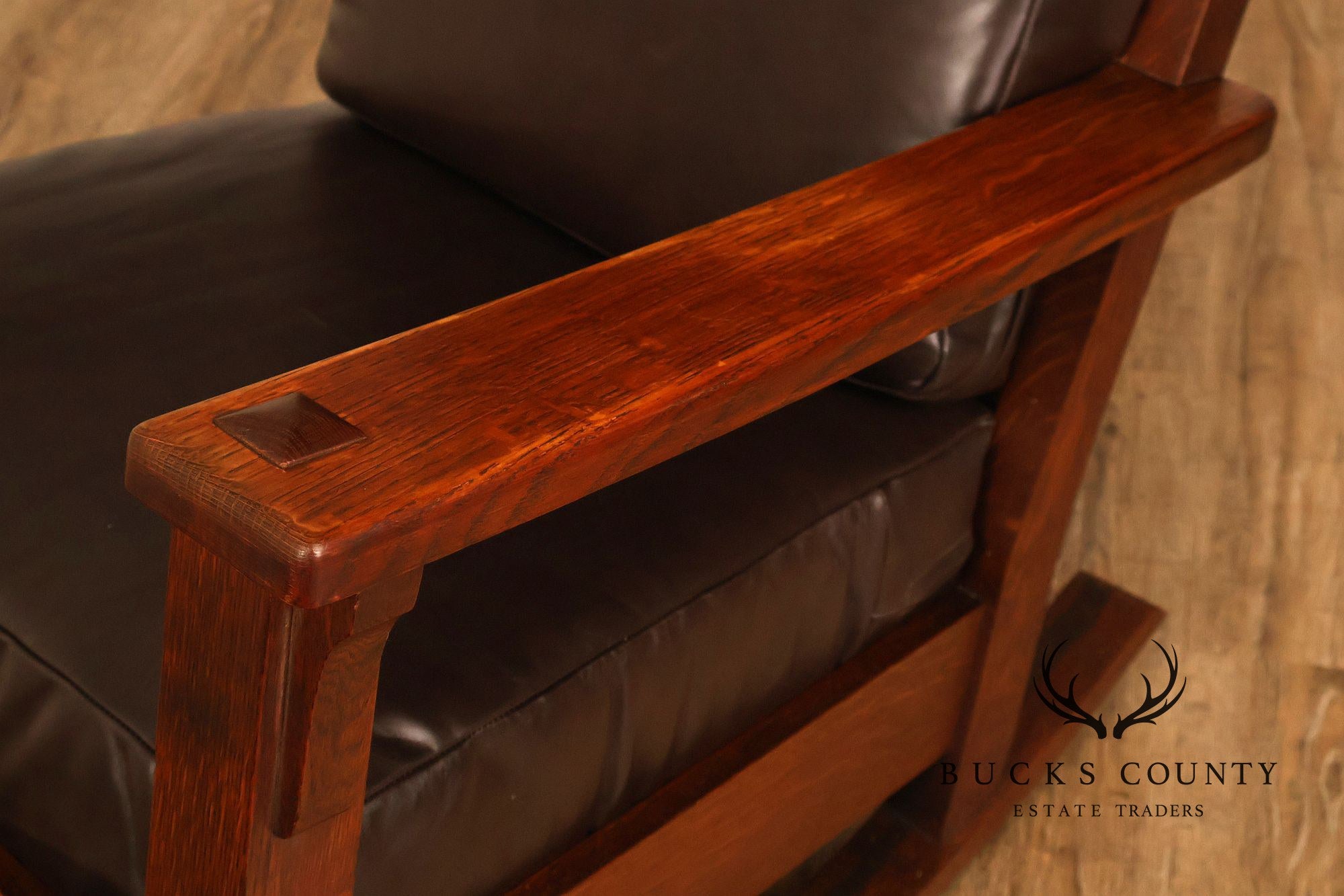 Limbert Antique Arts and Crafts Mission Oak Rocker