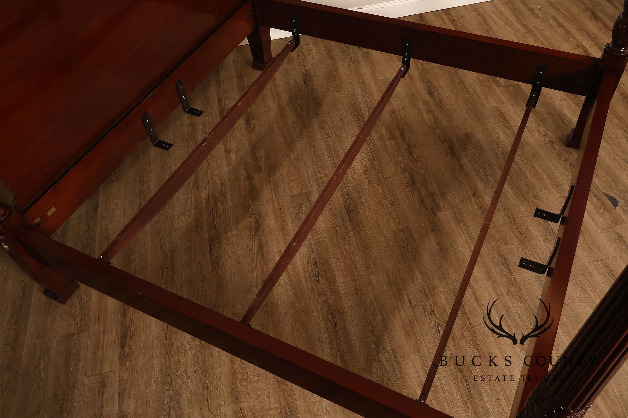 Councill King Size Mahogany Poster Bed Frame