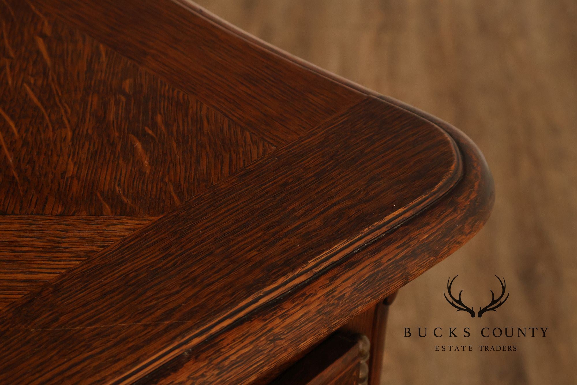 Antique Country French Louis XV Style Oak Buffet Sideboard