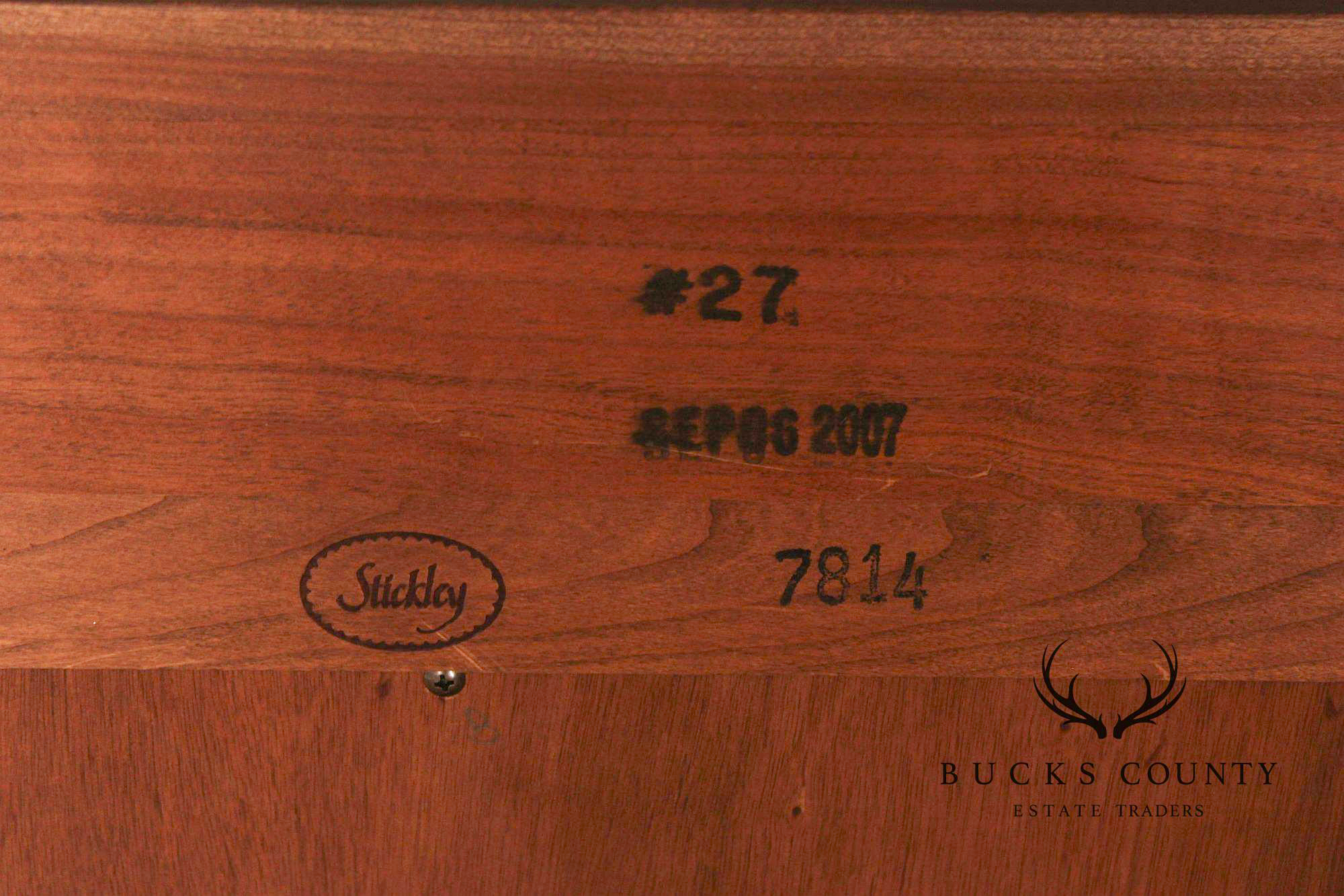 Stickley La Rochelle Louis Philippe Style Cherry Wall Mirror