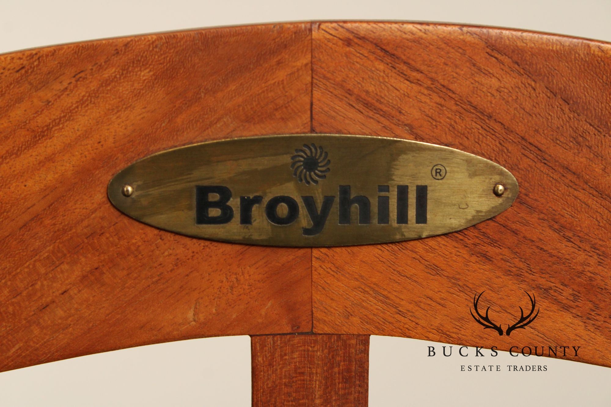 Broyhill Lutyens Style Teak Bench