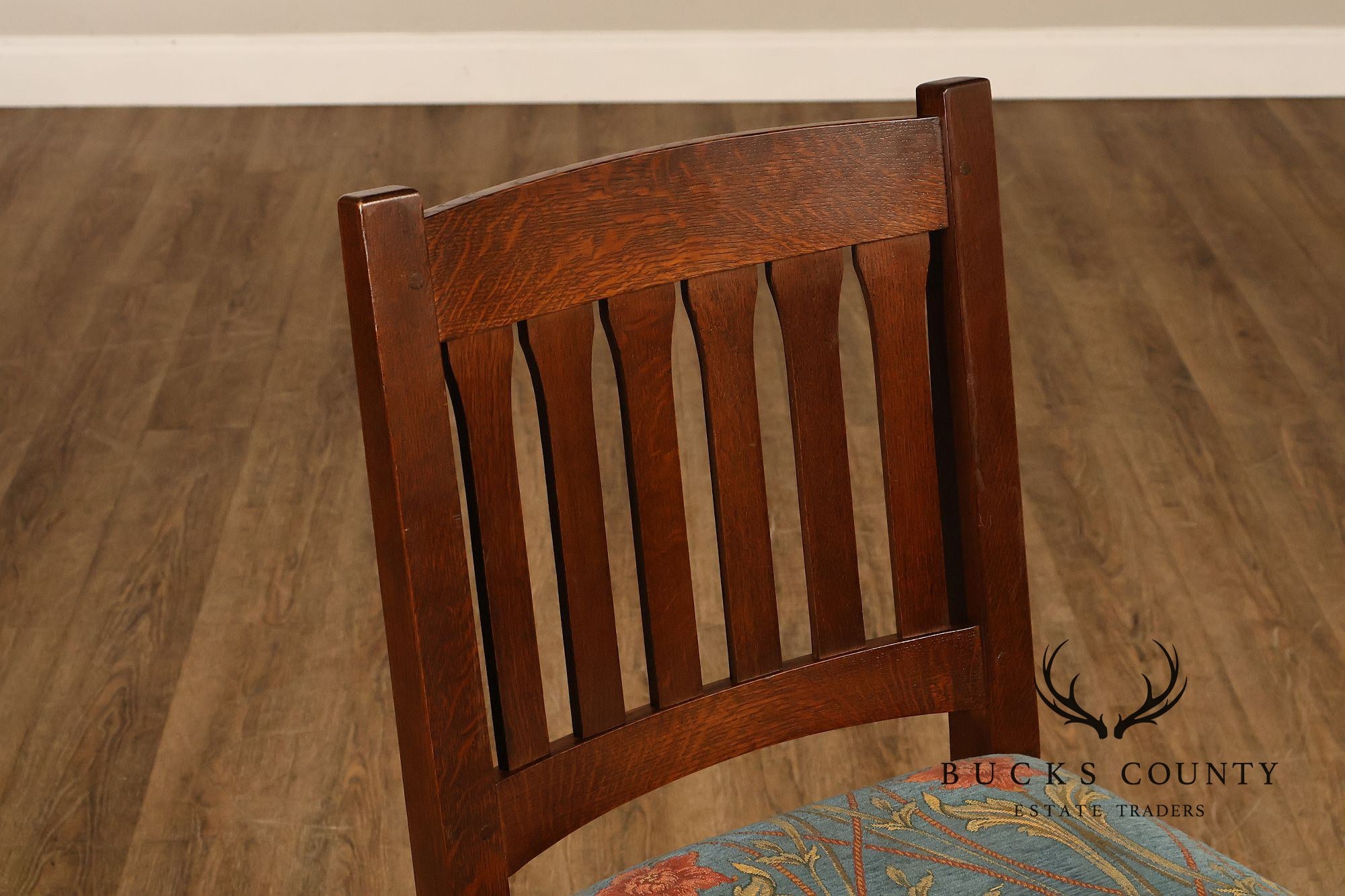 Stickley Mission Collection Set Of Four Cottage Style Bar Stools