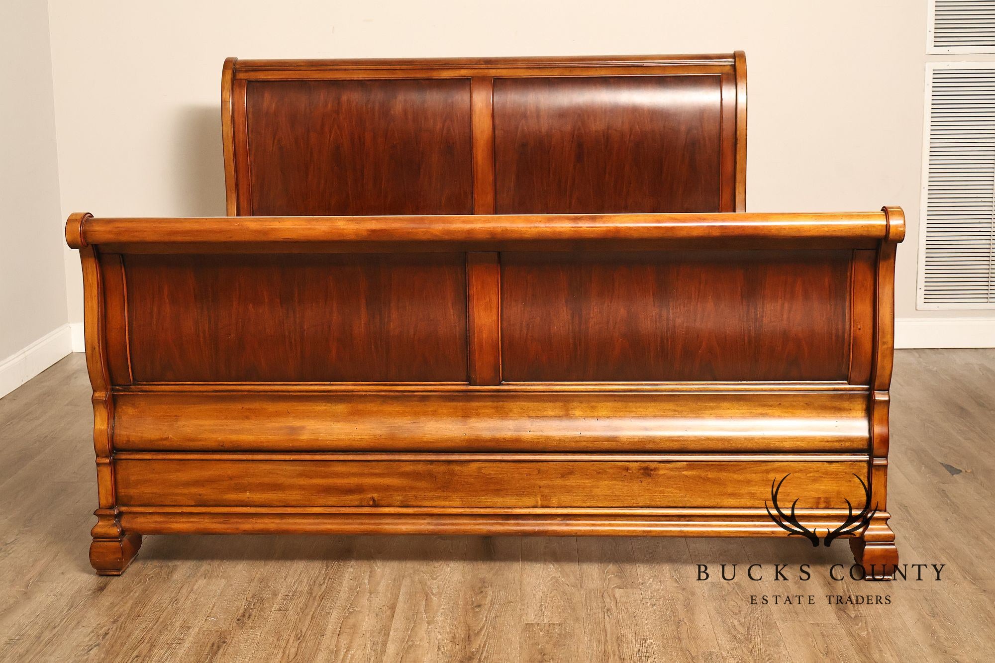 Ethan Allen Tuscany Collection King Size Sleigh Bed