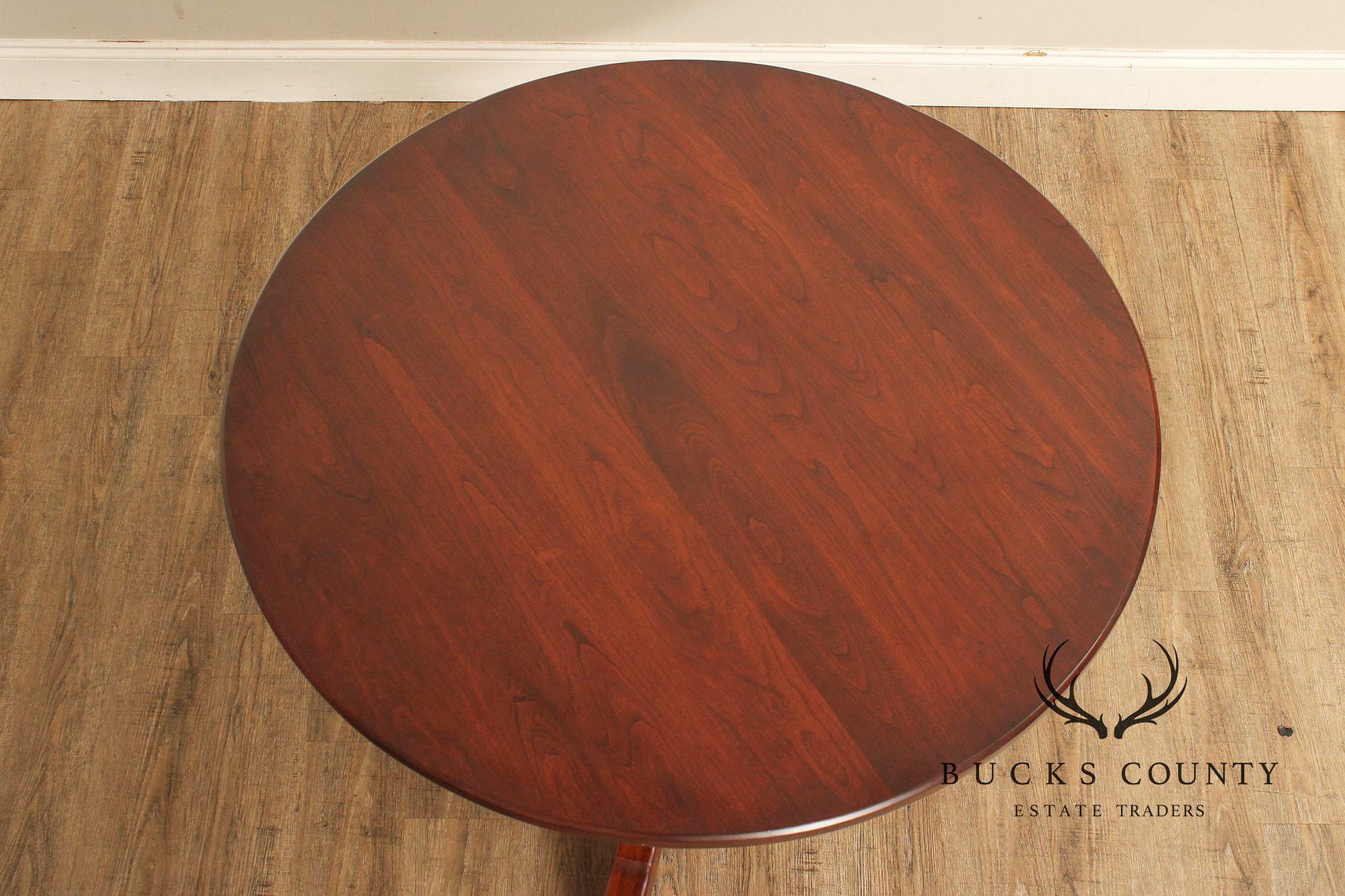 Hunt Country Furniture Round Top Cherry Dining Table