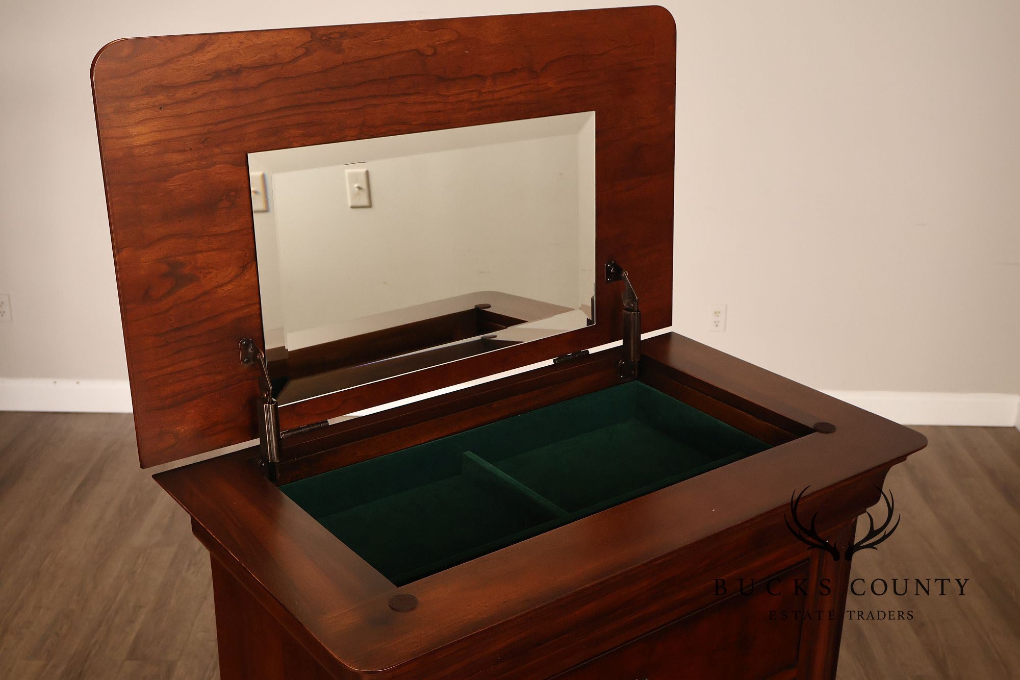 Thomasville Traditional Louis Philippe Style Cherry Lingerie Chest