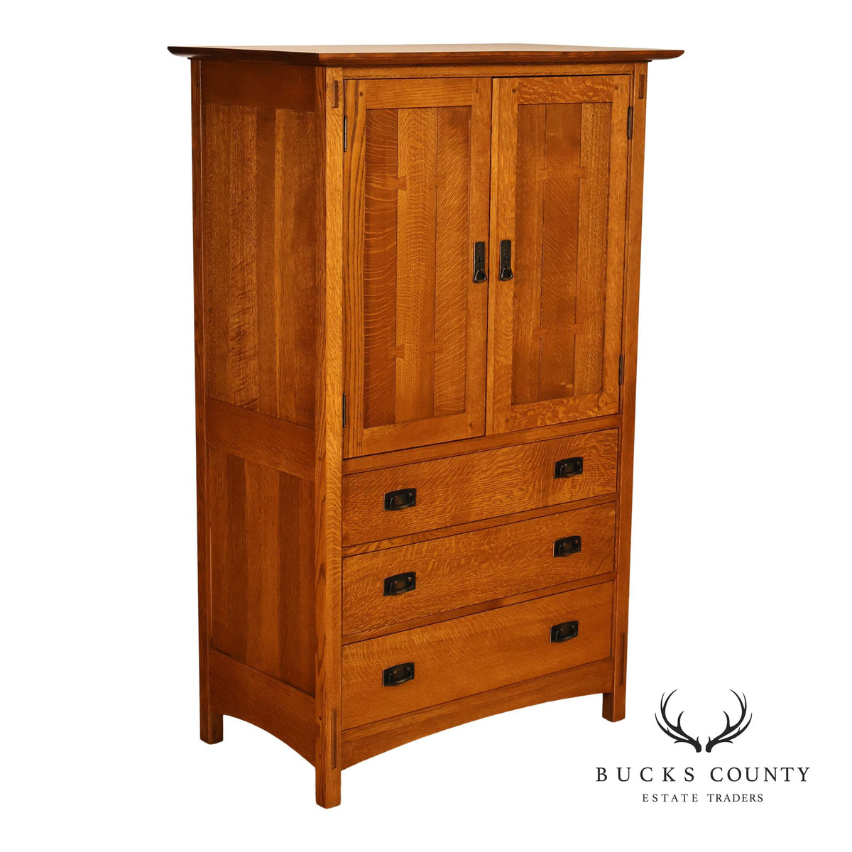 Stickley Mission Collection Oak Door Chest