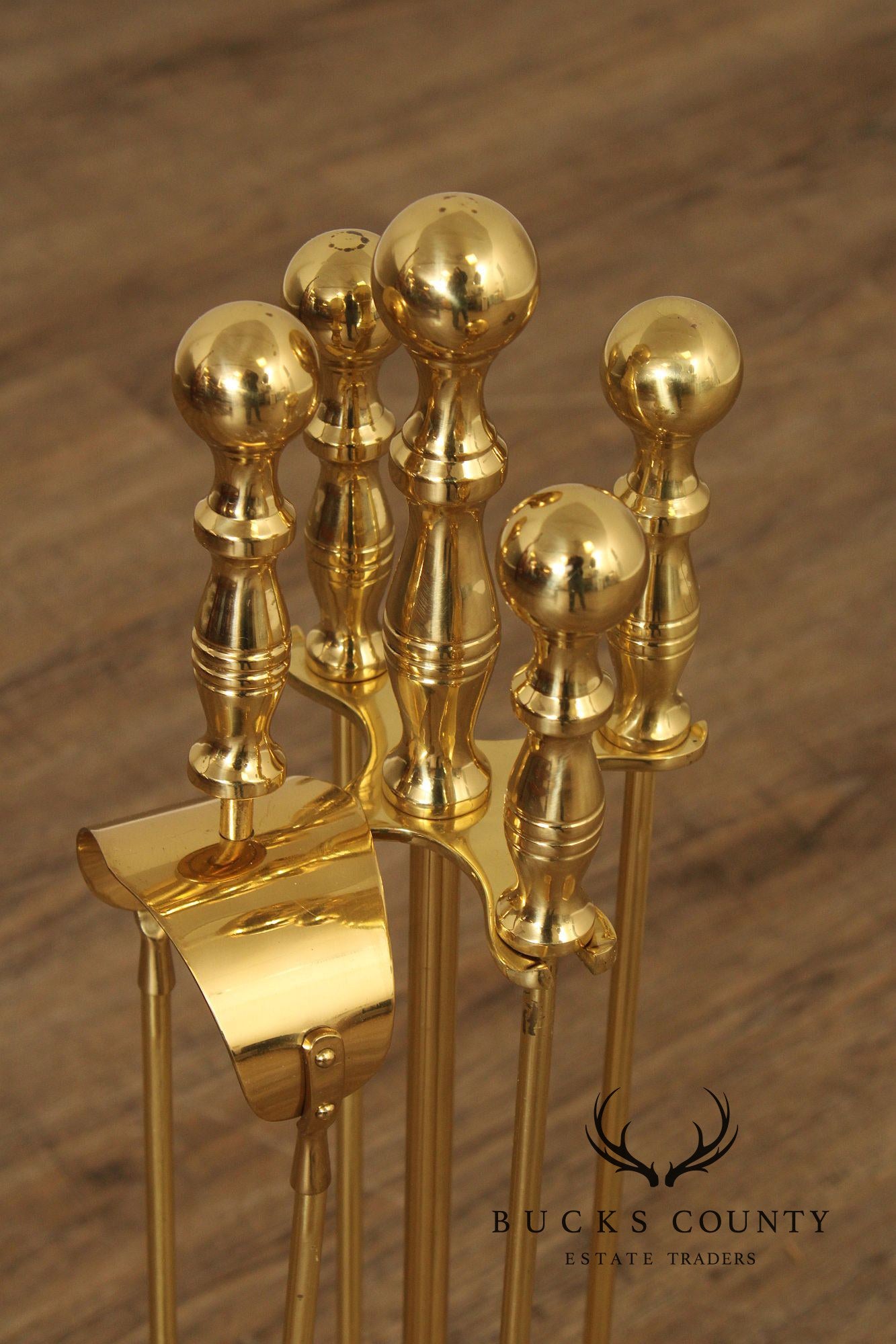Traditional Brass Fireplace Tools