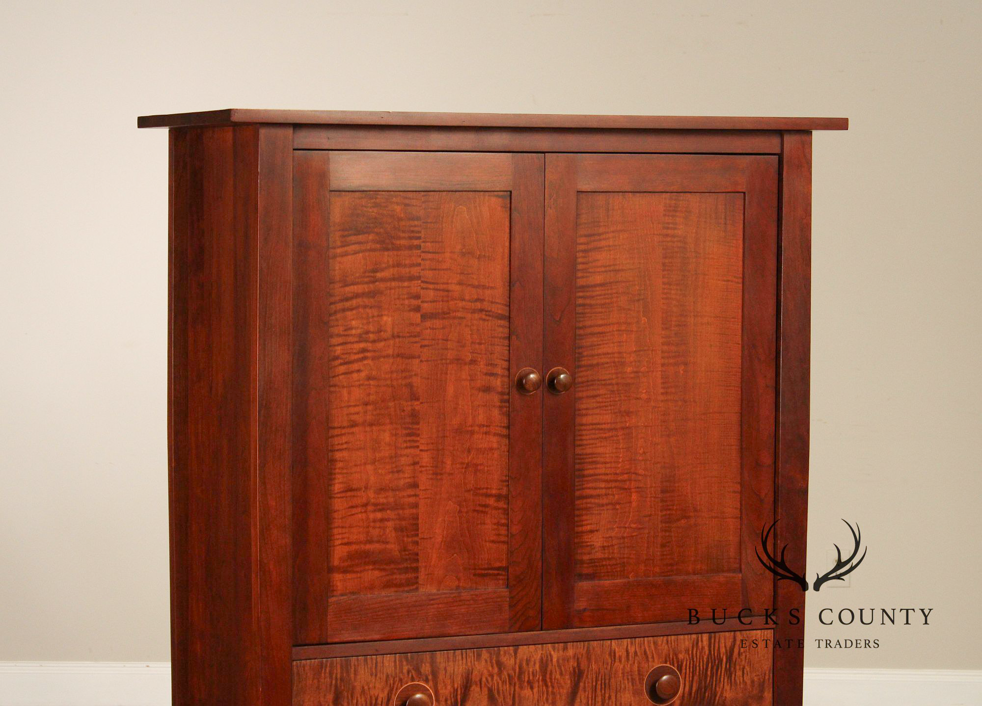 Stickley Mission Collection Harvey Ellis Cherry Door Chest