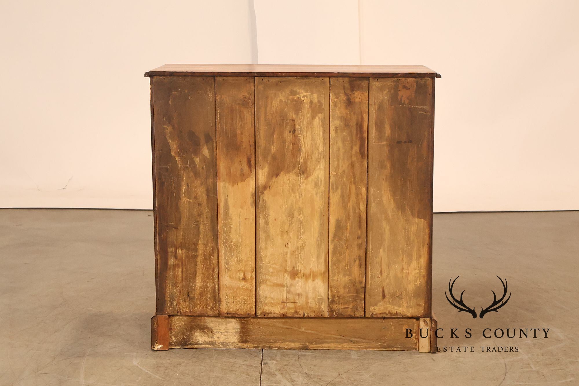 Antique Cottage Pine Chest Of Drawers
