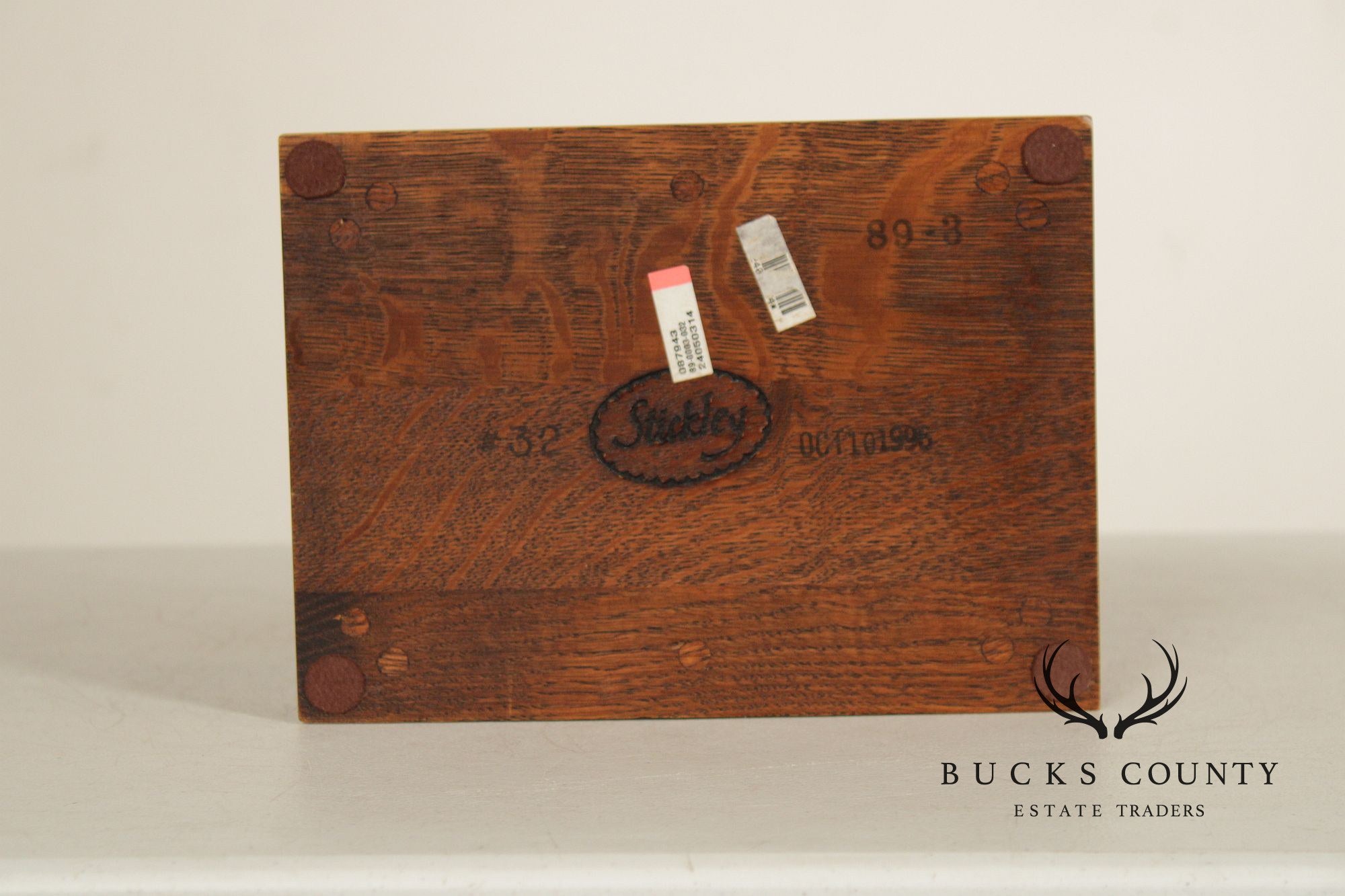 Stickley Mission Collection Oak Desk Box