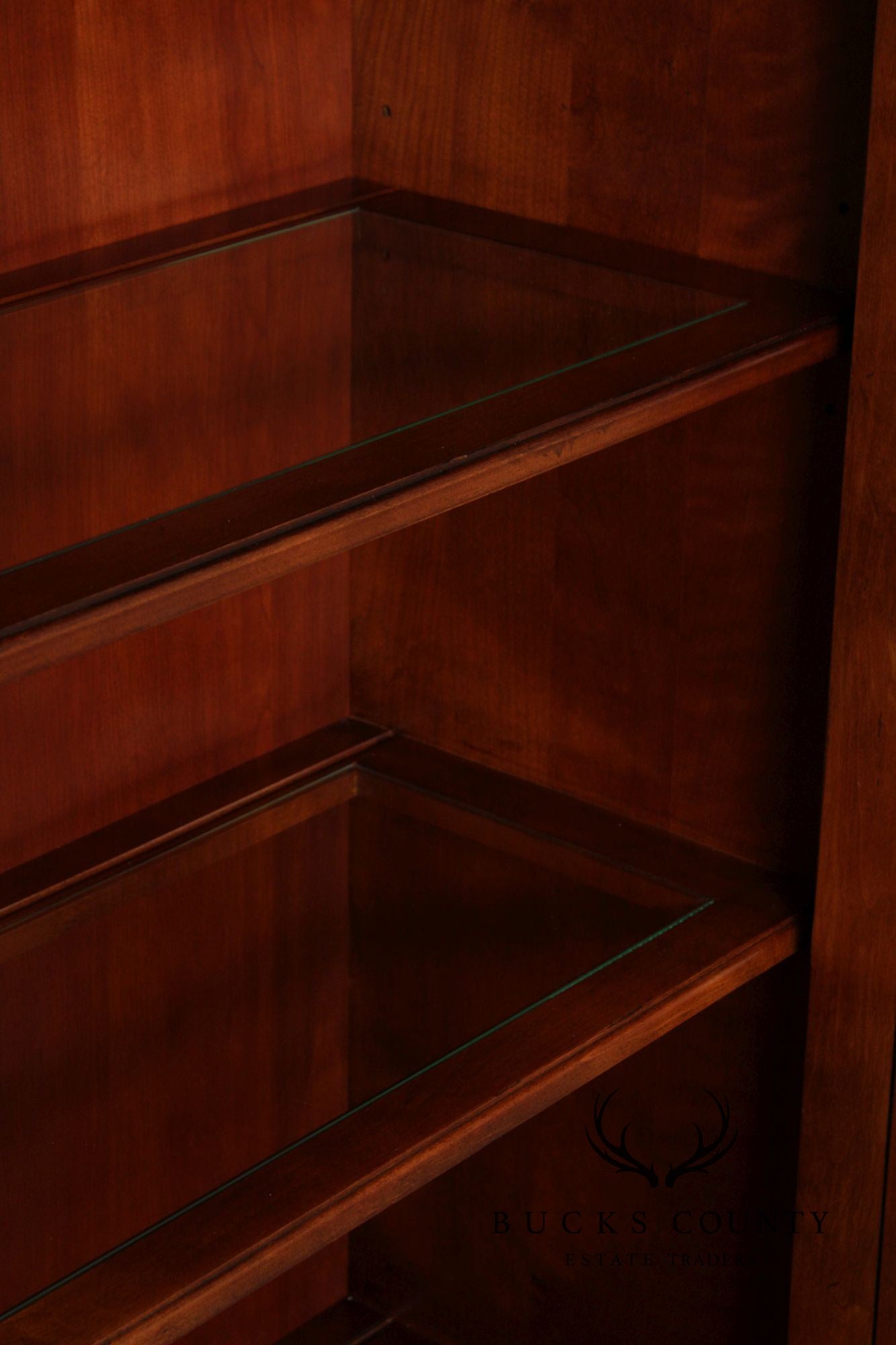 Ethan Allen 'Townhouse' Burlwood Bookcase