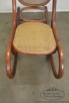 Thonet Vintage Antique Bentwood Rocker Rocking Chair