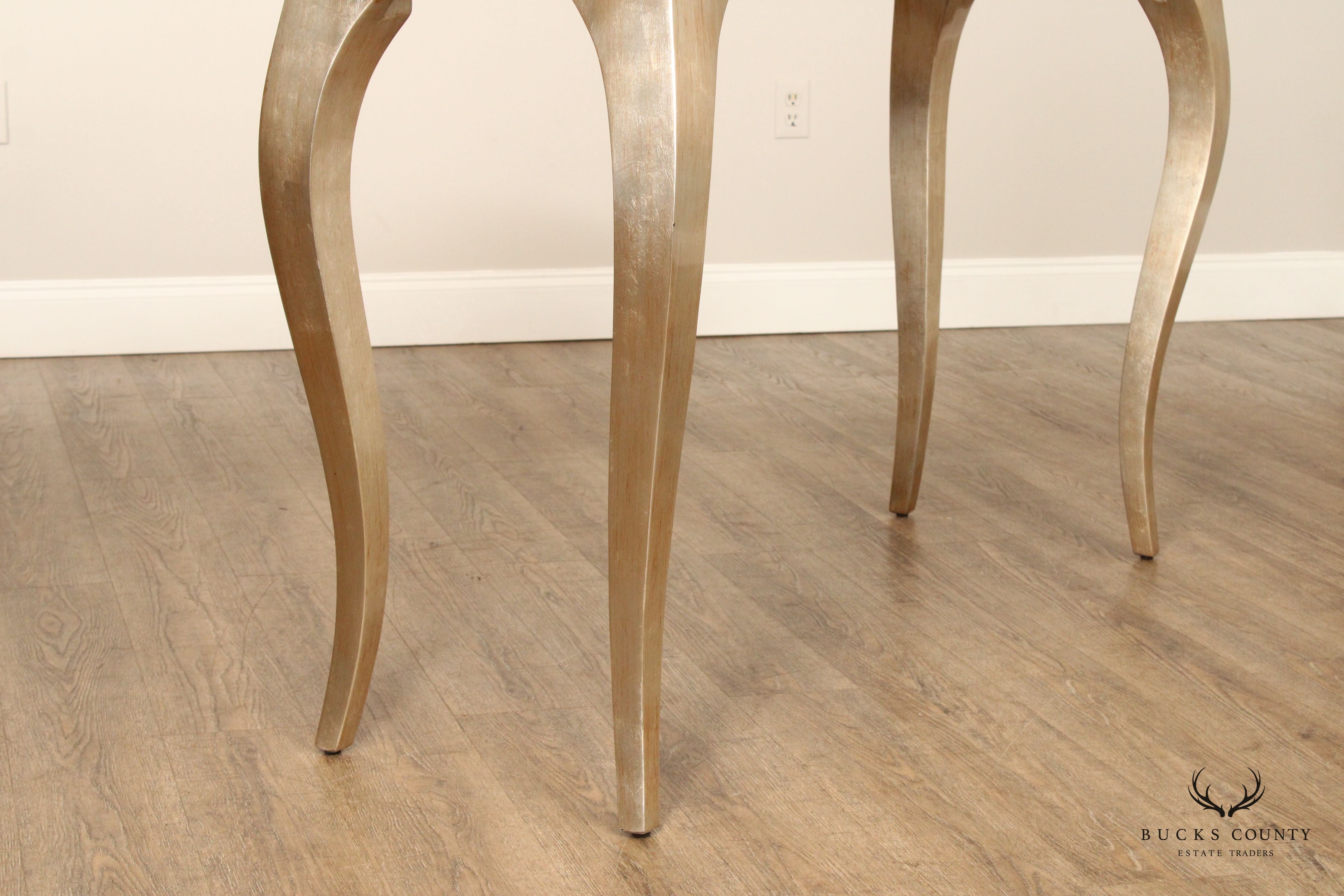 Alden Parkes 'Chantal' Gold Finished Console Table