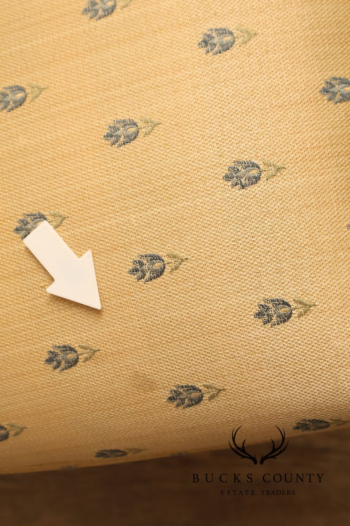 Ethan Allen Louis XVI Style Set Of Four Upholstered Dining Chairs