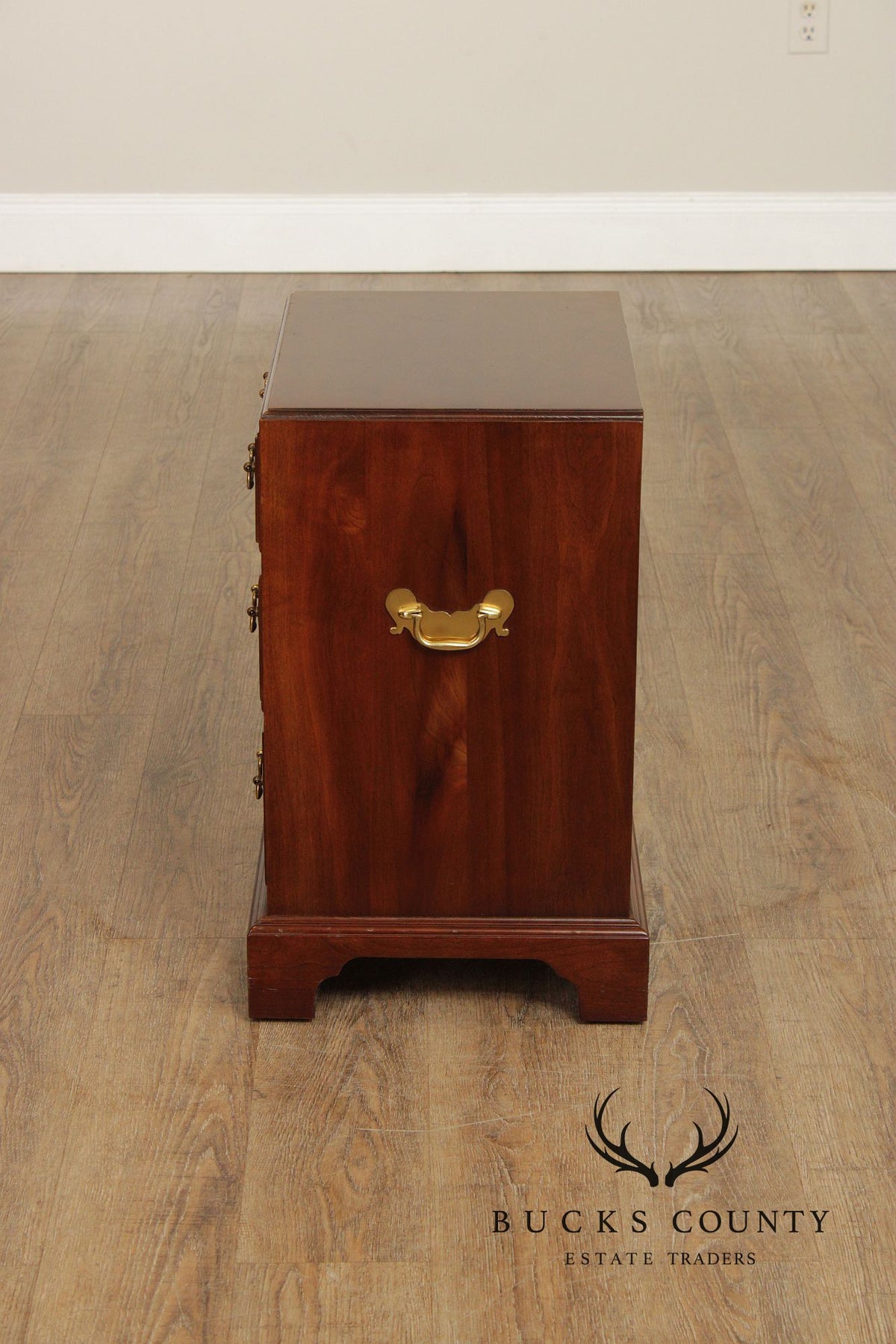 Stickley Chippendale Style Cherry Bachelor's Chest Nightstand