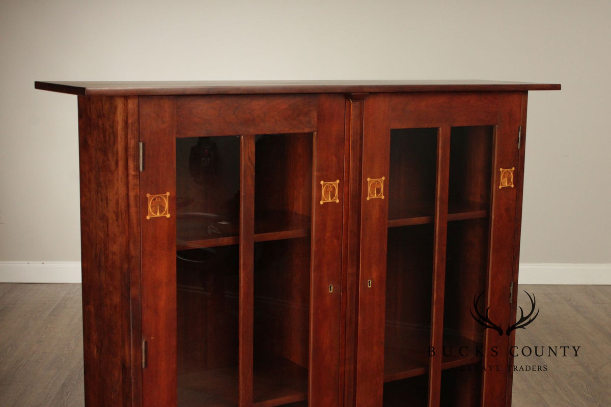 Stickley Mission Collection Cherry Harvey Ellis Bookcase