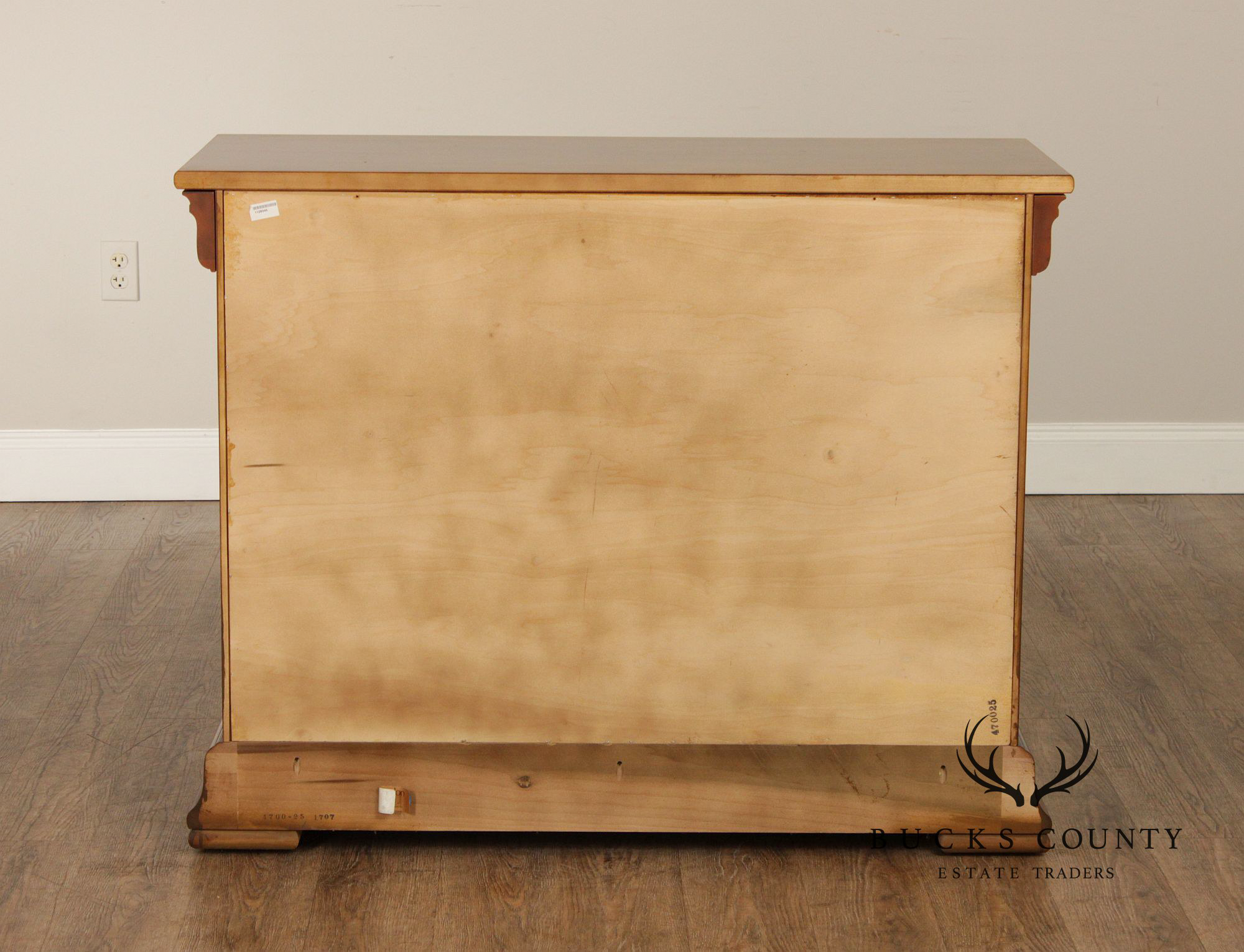 Henredon Charles X Style Burlwood Server Cabinet