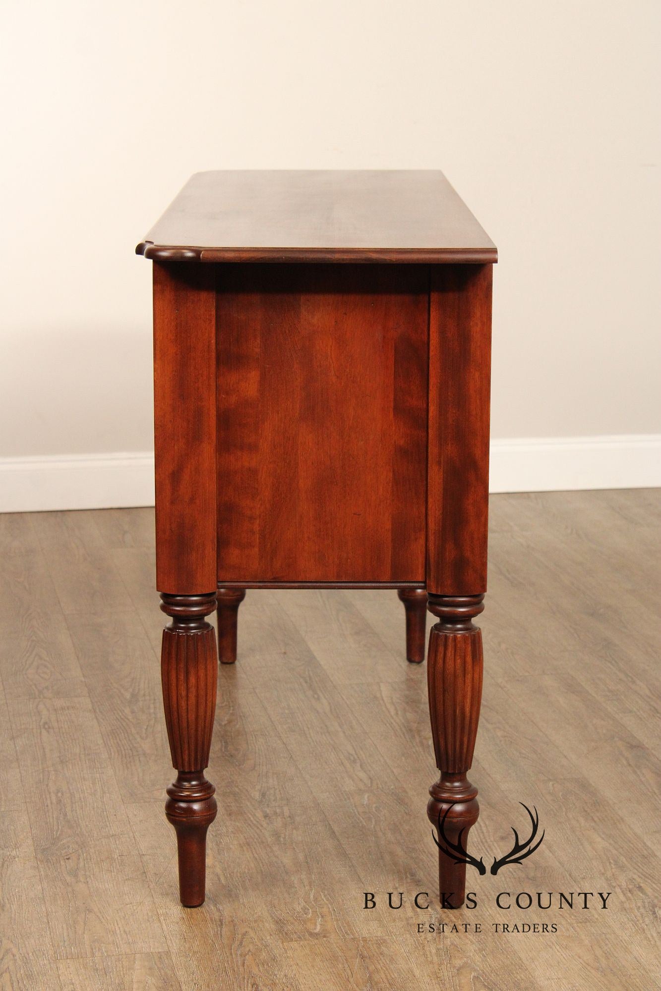Nichols & Stone Maple Server Sideboard With Fluted Legs