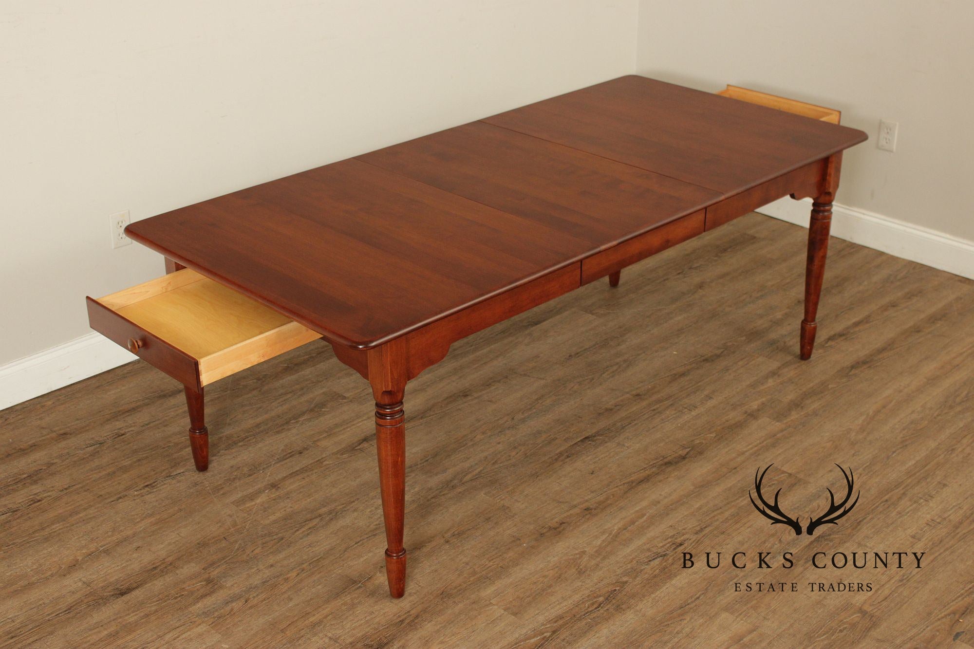 Nichols & Stone Solid Maple Expandable Dining Table
