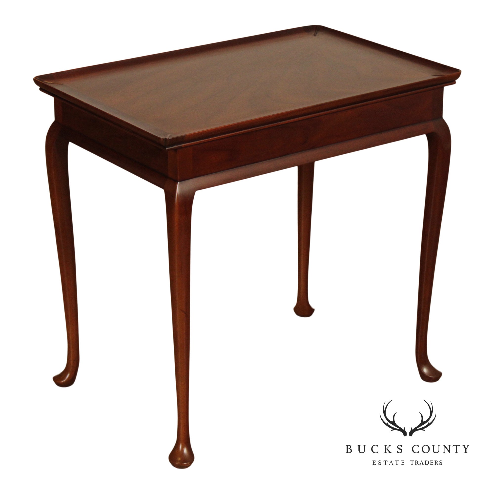 Kindel Winterthur Reproduction Mahogany Side Table
