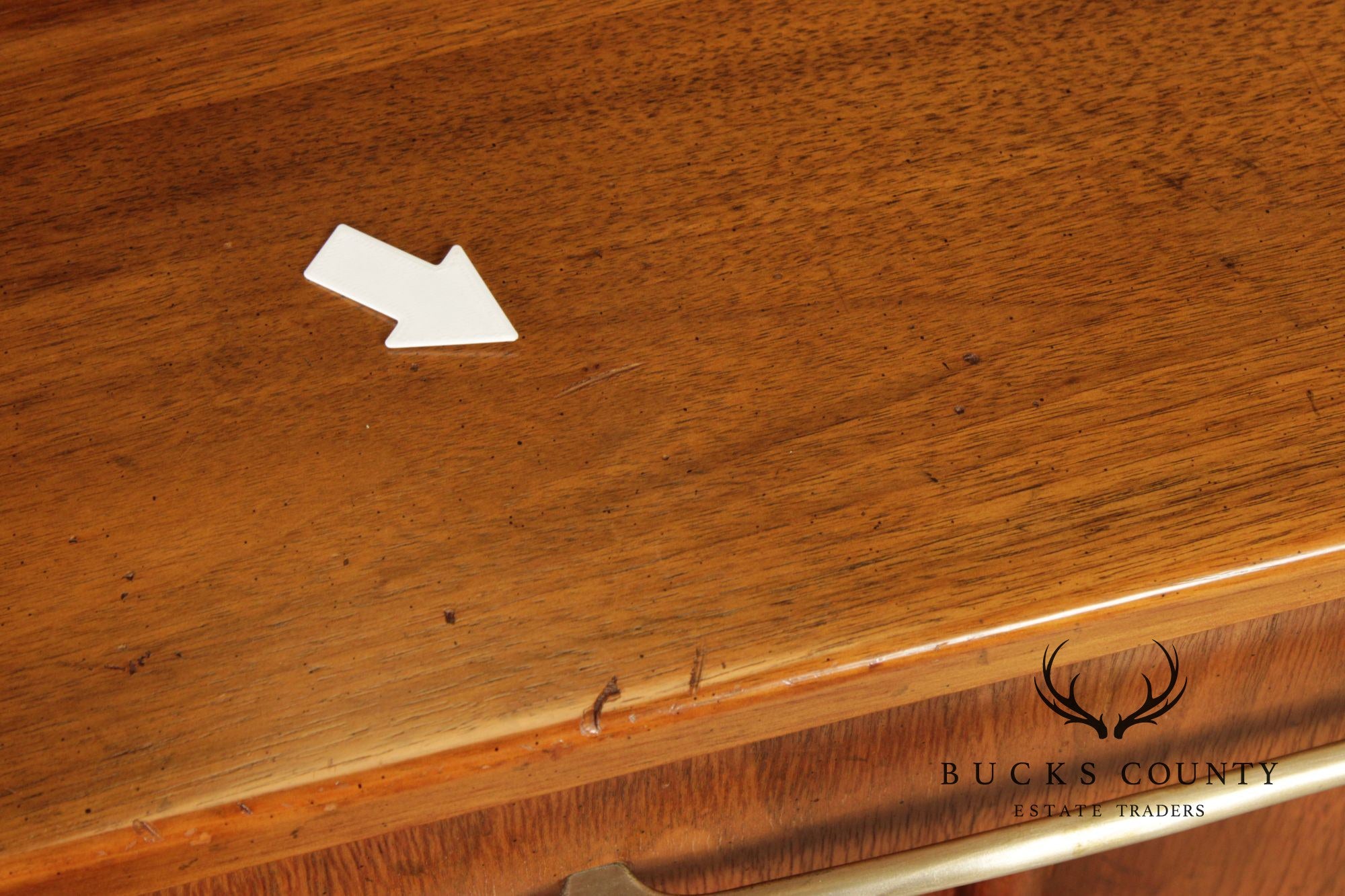 Milling Road by Baker Mid-Century Modern Walnut Credenza Sideboard