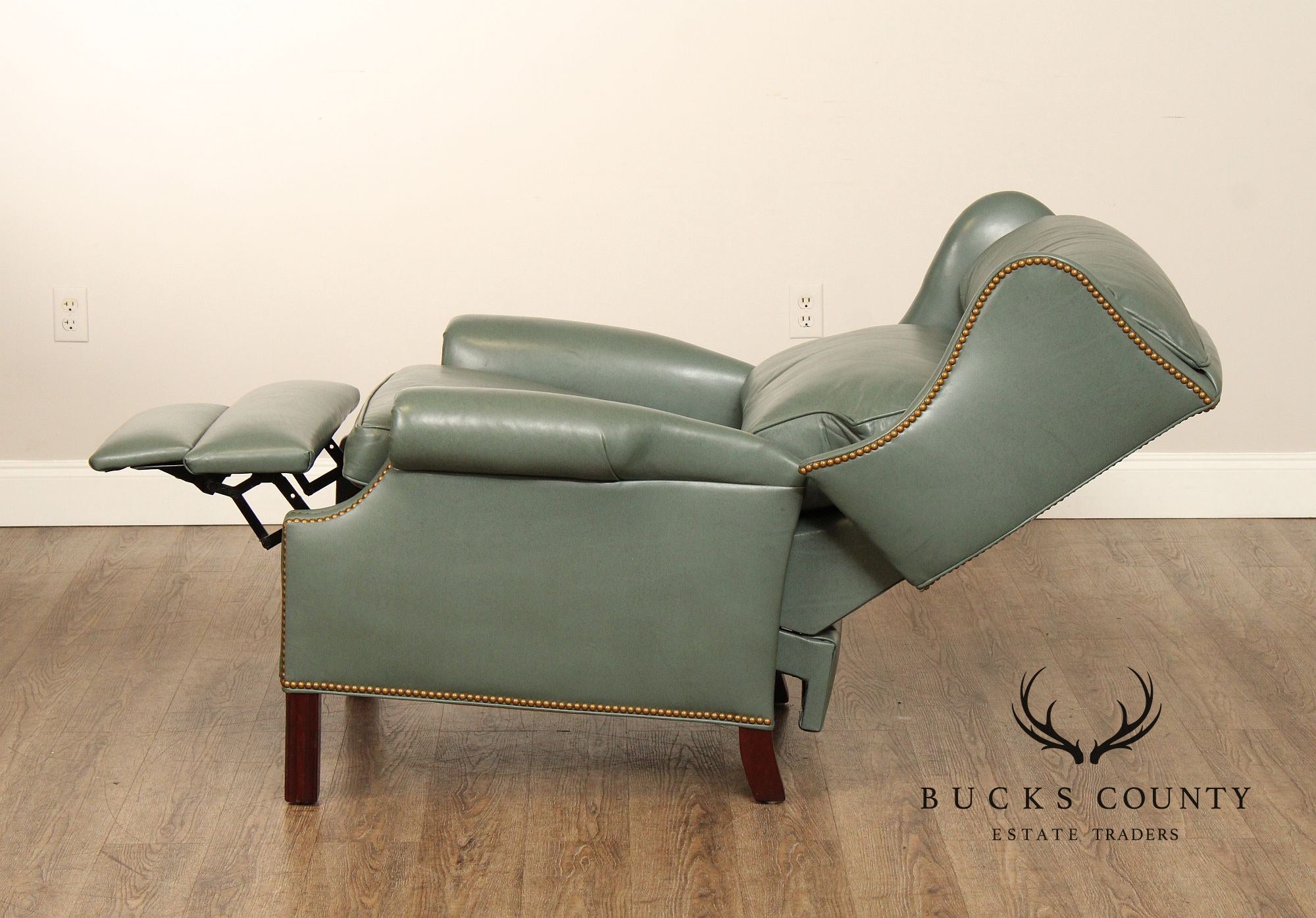 Hancock & Moore 'Royal High-Leg' Leather Recliner