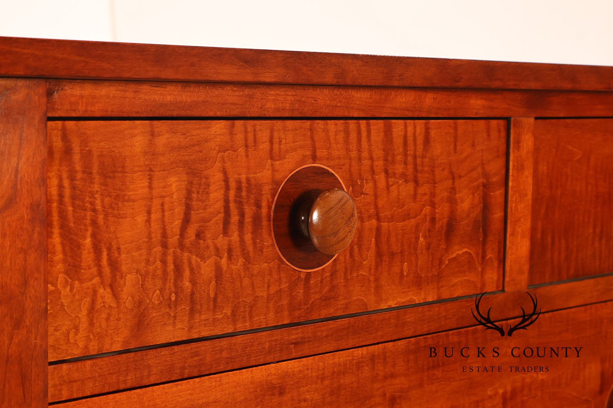 Stickley Mission Collection Harvey Ellis Cherry Nine Drawer Dresser