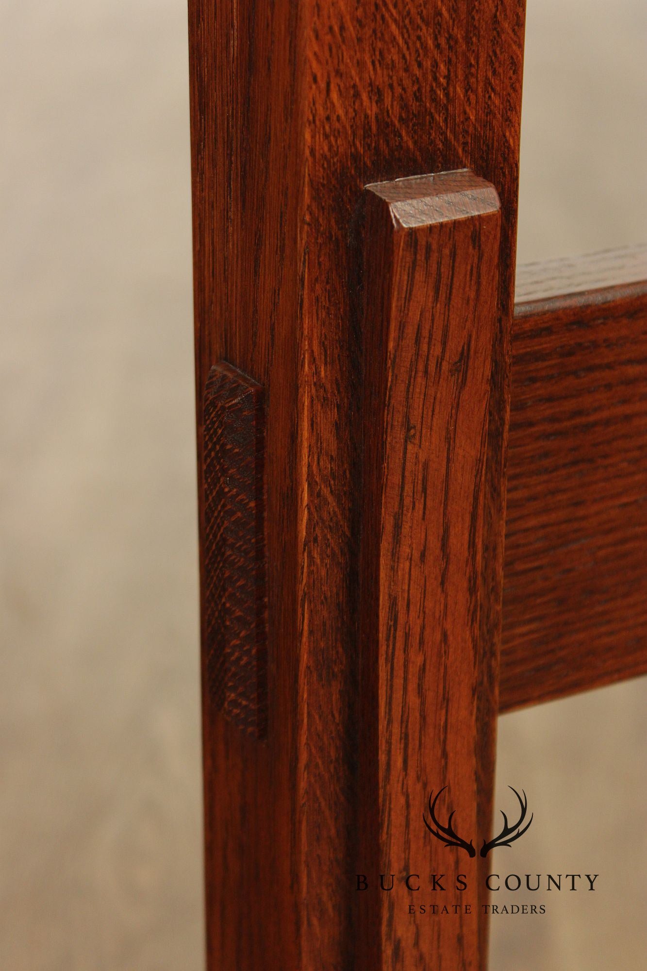 Stickley Mission Collection Oak Double Coat Rack