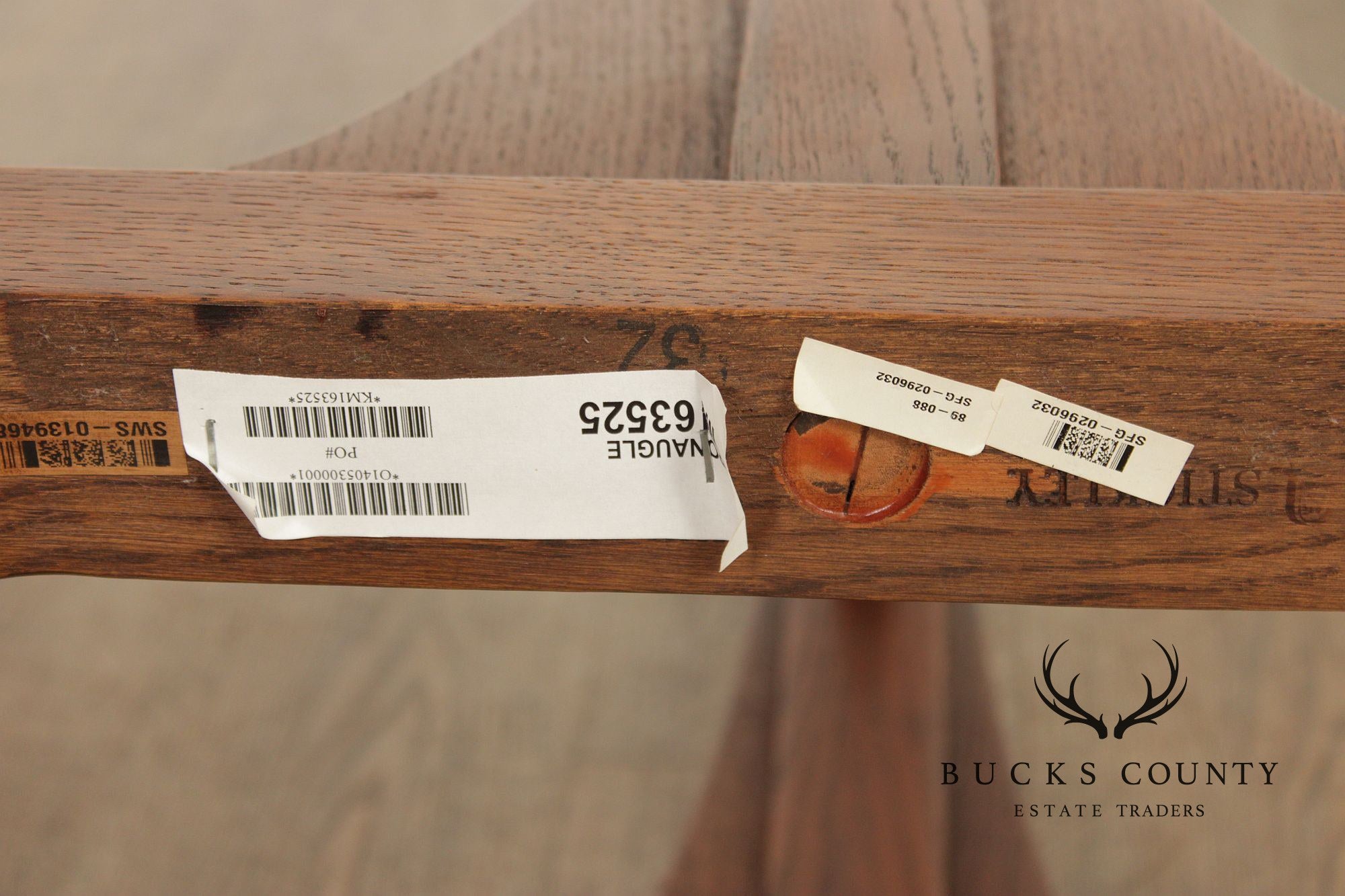 Stickley Mission Collection Oak Double Coat Rack