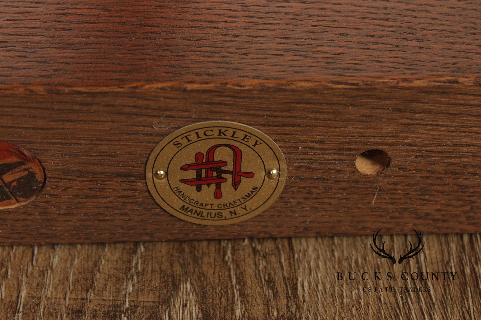 Stickley Mission Collection Oak Double Coat Rack