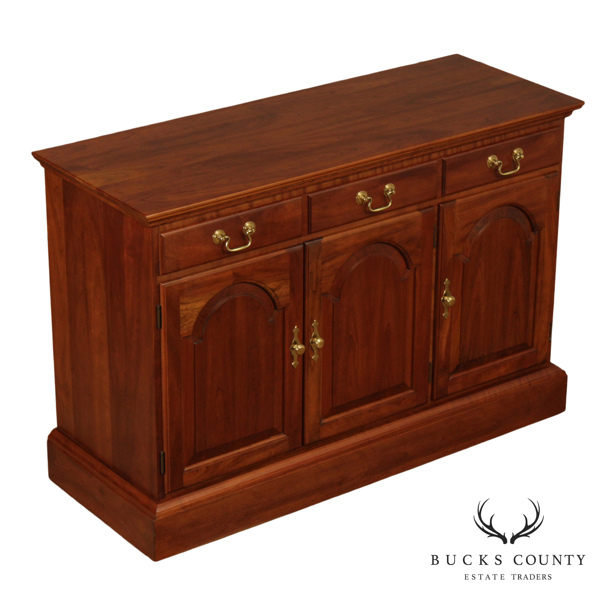 Stickley Traditional Cherry Server Cabinet